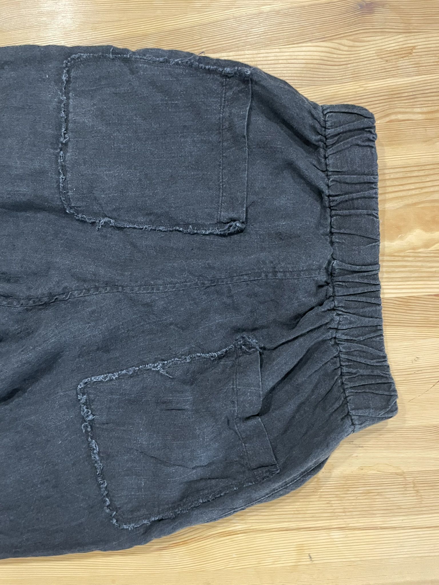 Dashiel Brahmann Drop-crotch Linen Pants Size US 32 / EU 48 - 4 Thumbnail