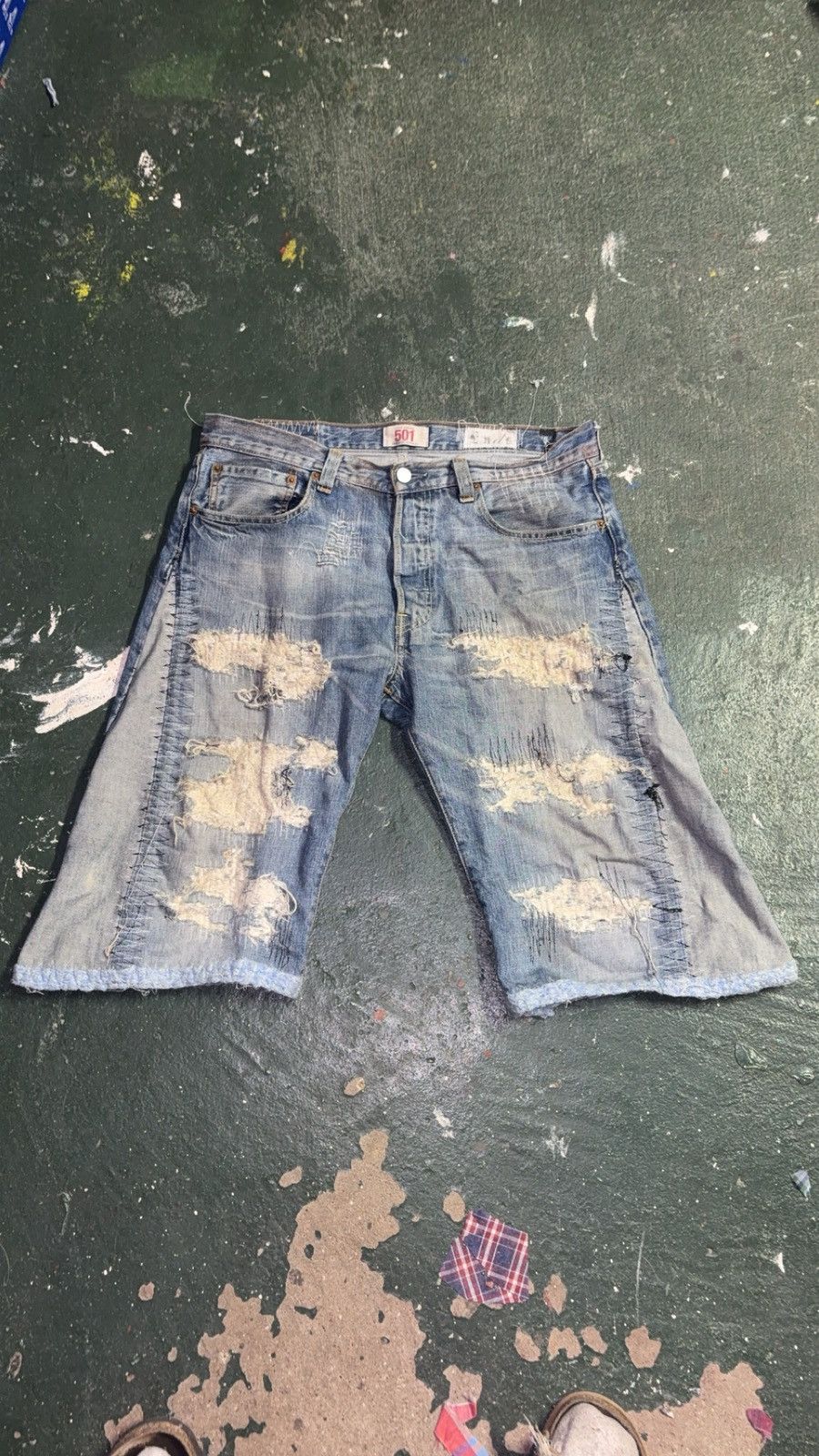 Ends Repair ends repair denim shorts Size US 34 / EU 50 - 1 Thumbnail