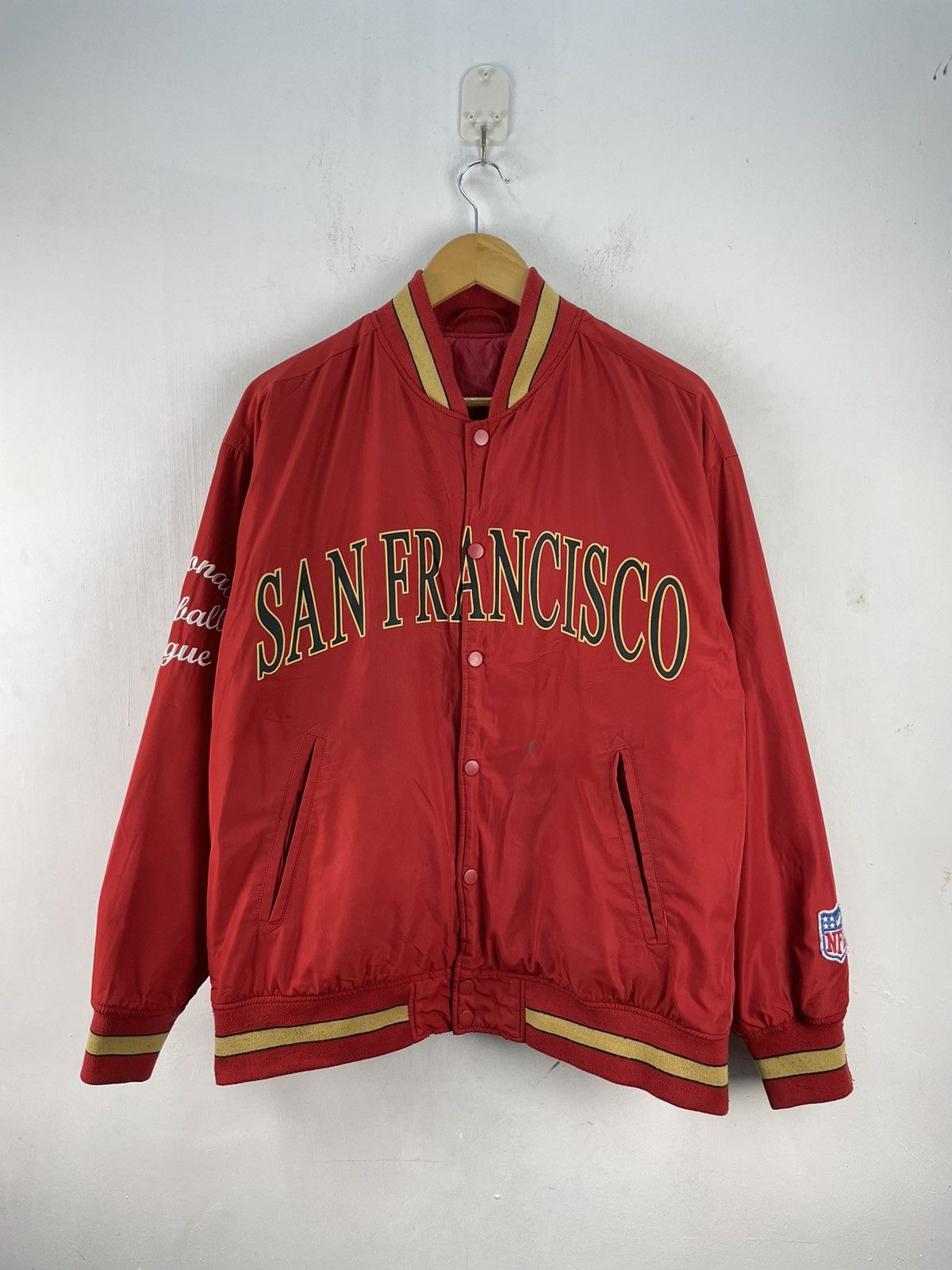 NFL Vintage San Francisco 49ers Bomber Jacket NFL Size US L / EU 52-54 / 3 - 4 Thumbnail