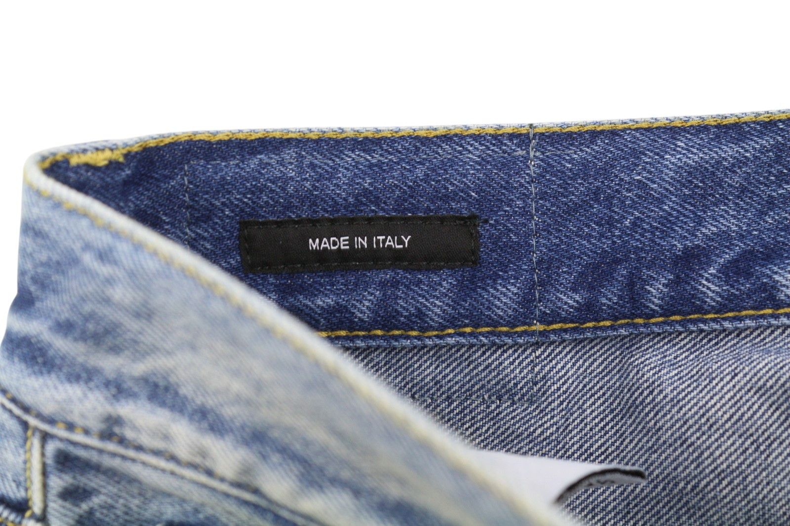 R13 CUFFED X-BF 29 Jasper Blue Cropped Jeans 88830 Size 29" - 6 Thumbnail