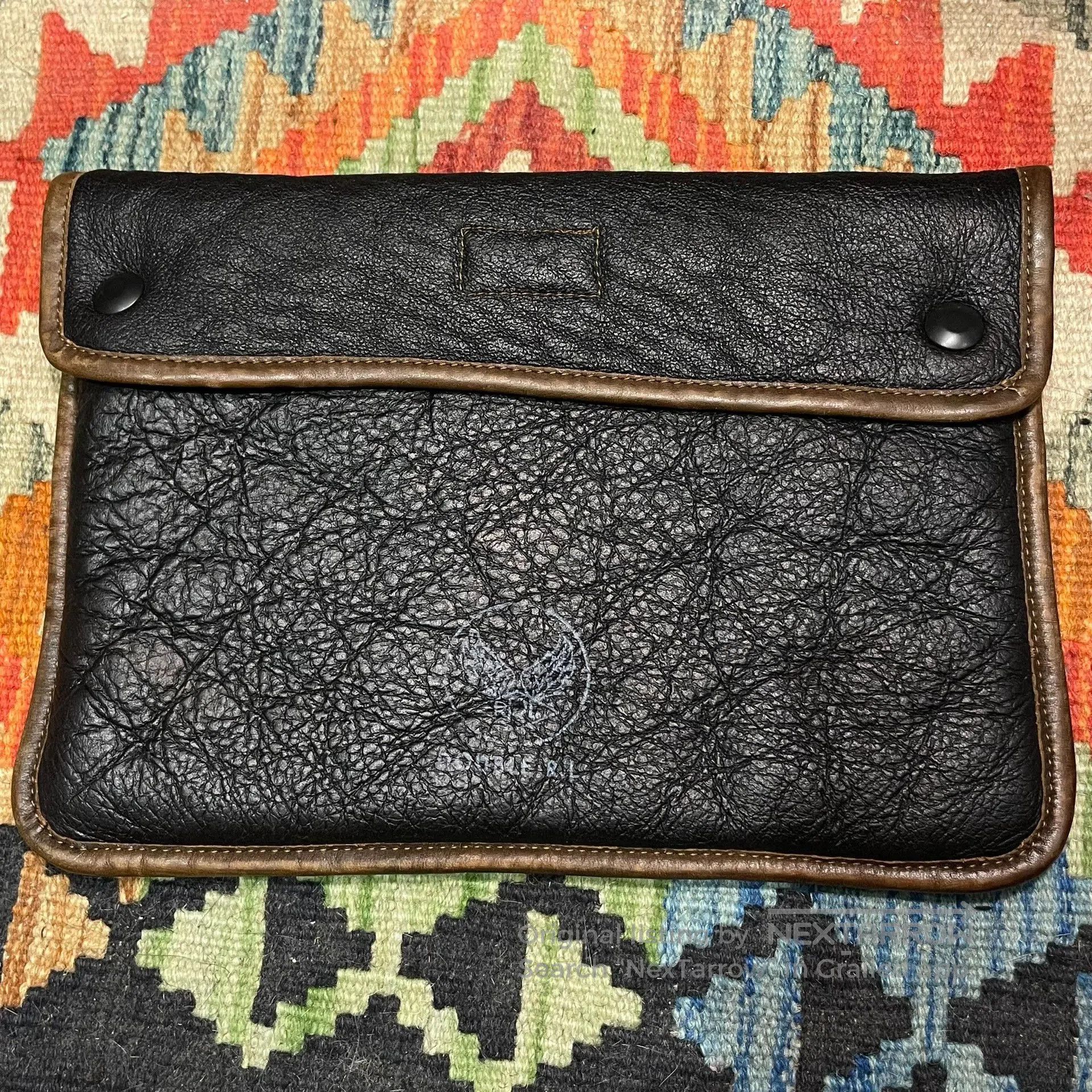 RRL Ralph Lauren RRL Shearling B3 Clutch Bag. Size ONE SIZE - 2 Thumbnail