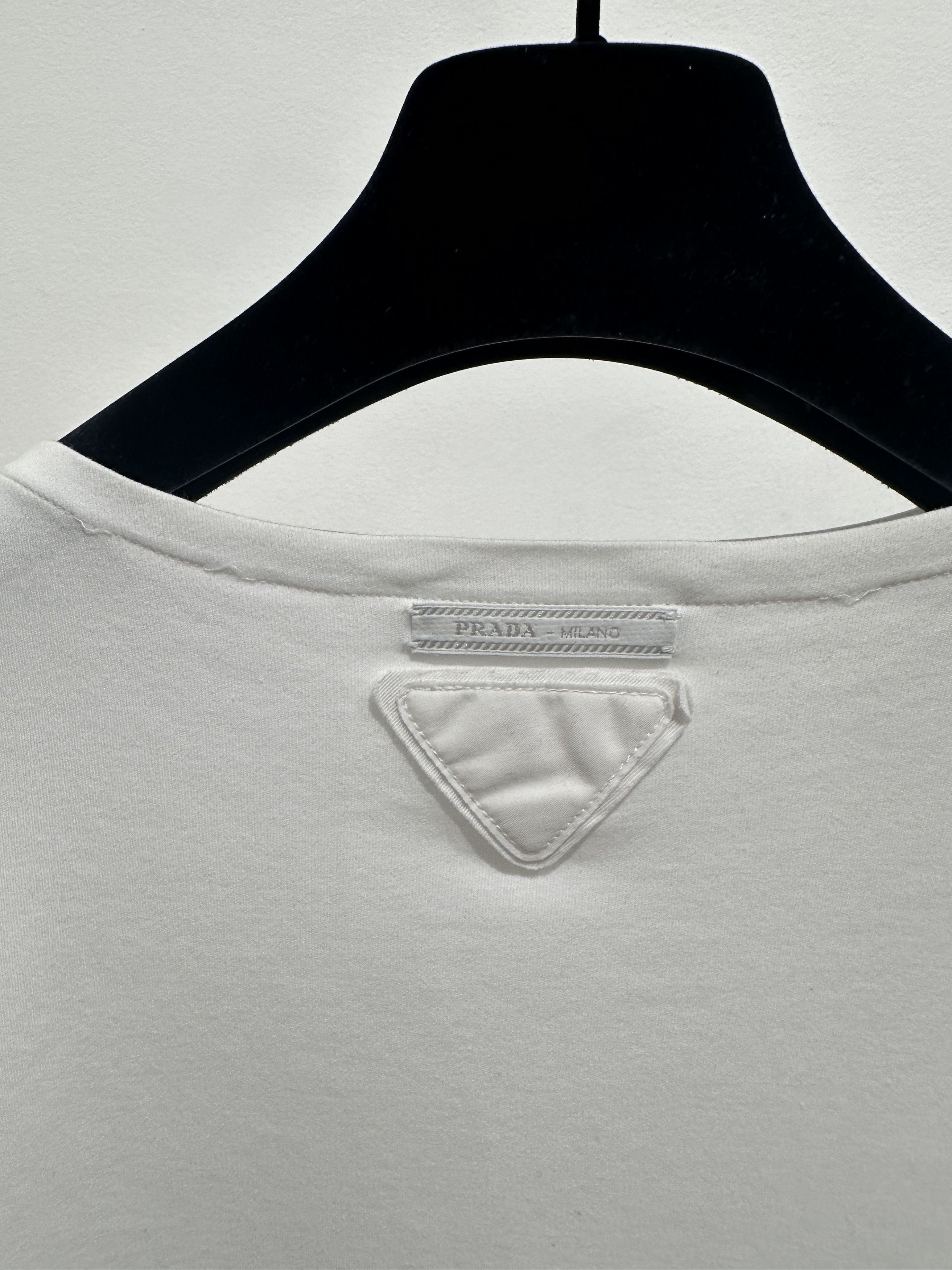 Prada × Raf Simons Boatneck Oversized Top Size US S / EU 44-46 / 1 - 3 Thumbnail