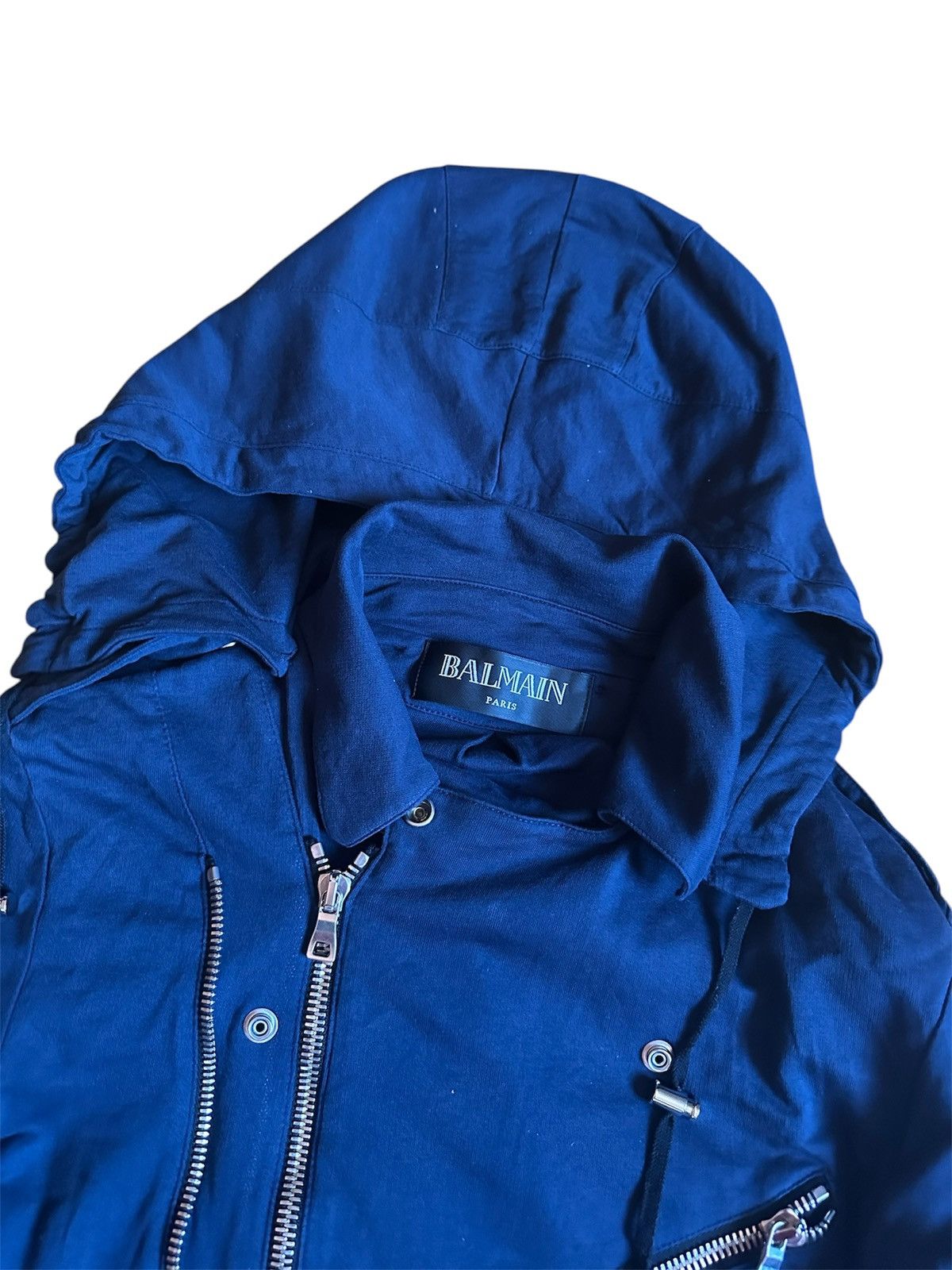 Balmain Balmain SS11 Asymmetrical Biker Jacket Size US L / EU 52-54 / 3 - 2 Thumbnail
