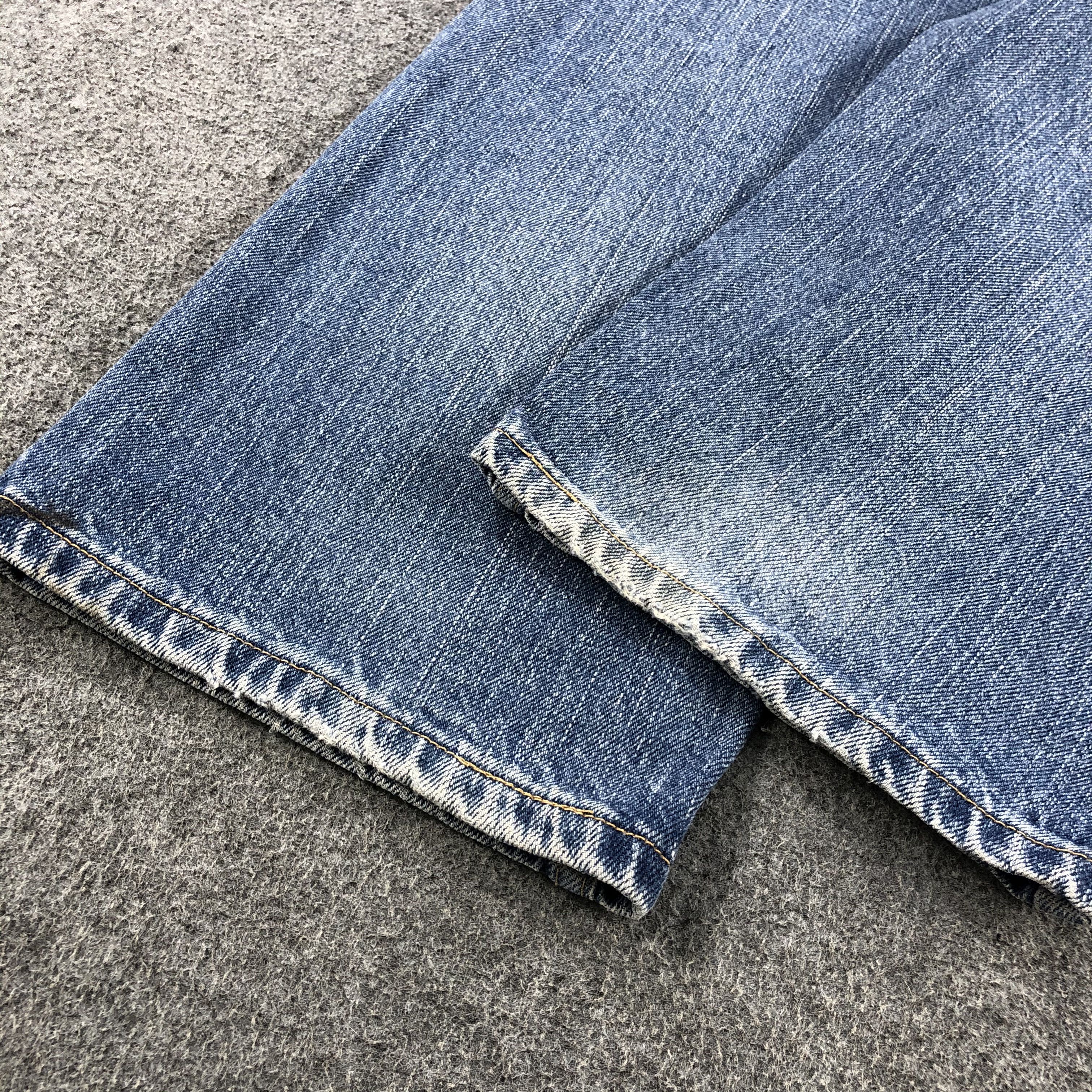 Lee Vintage Blue Wash Lee Jeans-J1573 Size US 38 / EU 54 - 6 Thumbnail