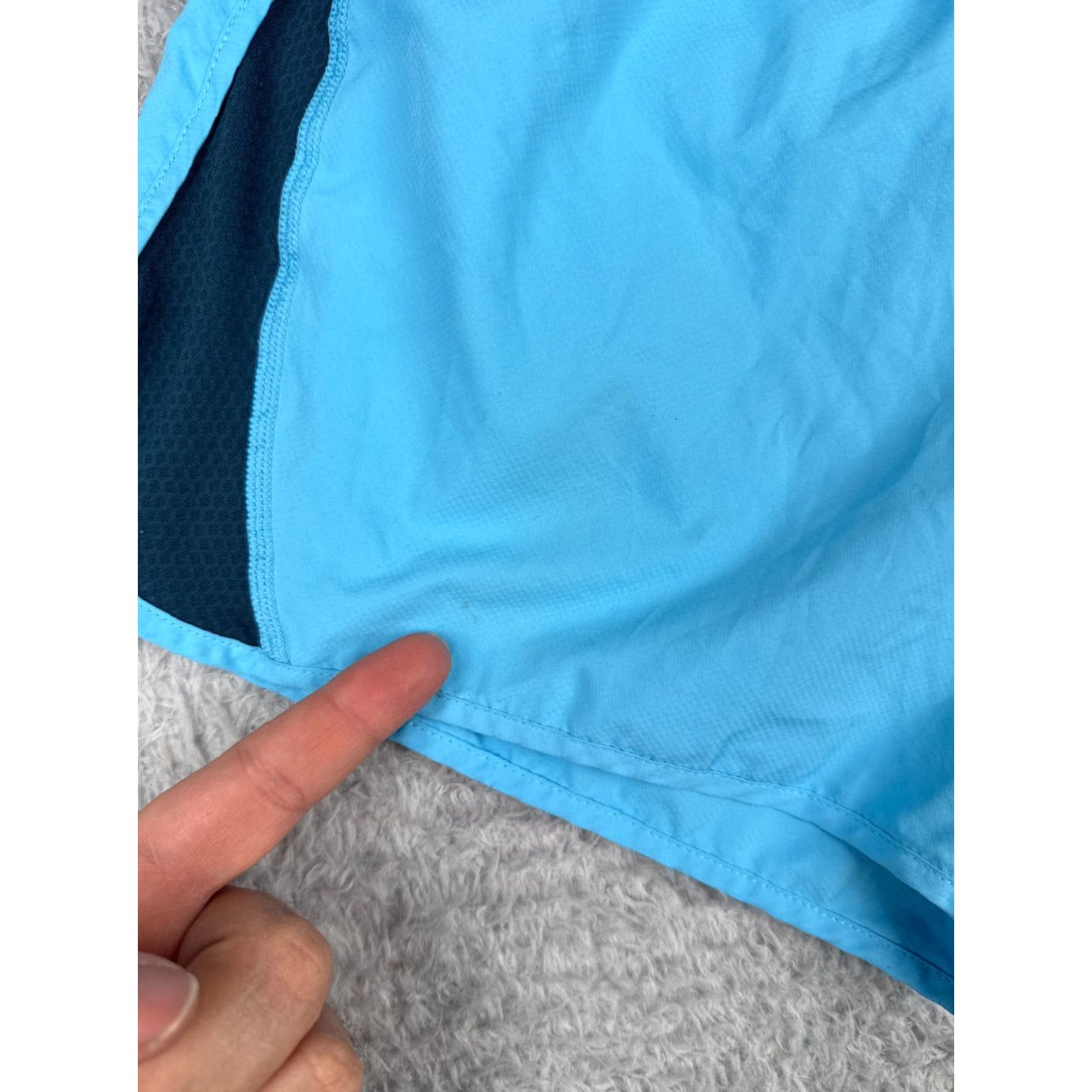 Patagonia Patagonia Shorts Womens Small Blue Strider 3" Lined 100% Polyester Run Running Size 28" / US 6 / IT 42 - 4 Thumbnail
