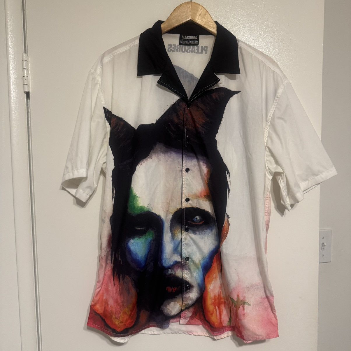 Pleasures Pleasures Marilyn Manson button up Size US L / EU 52-54 / 3 - 1 Thumbnail