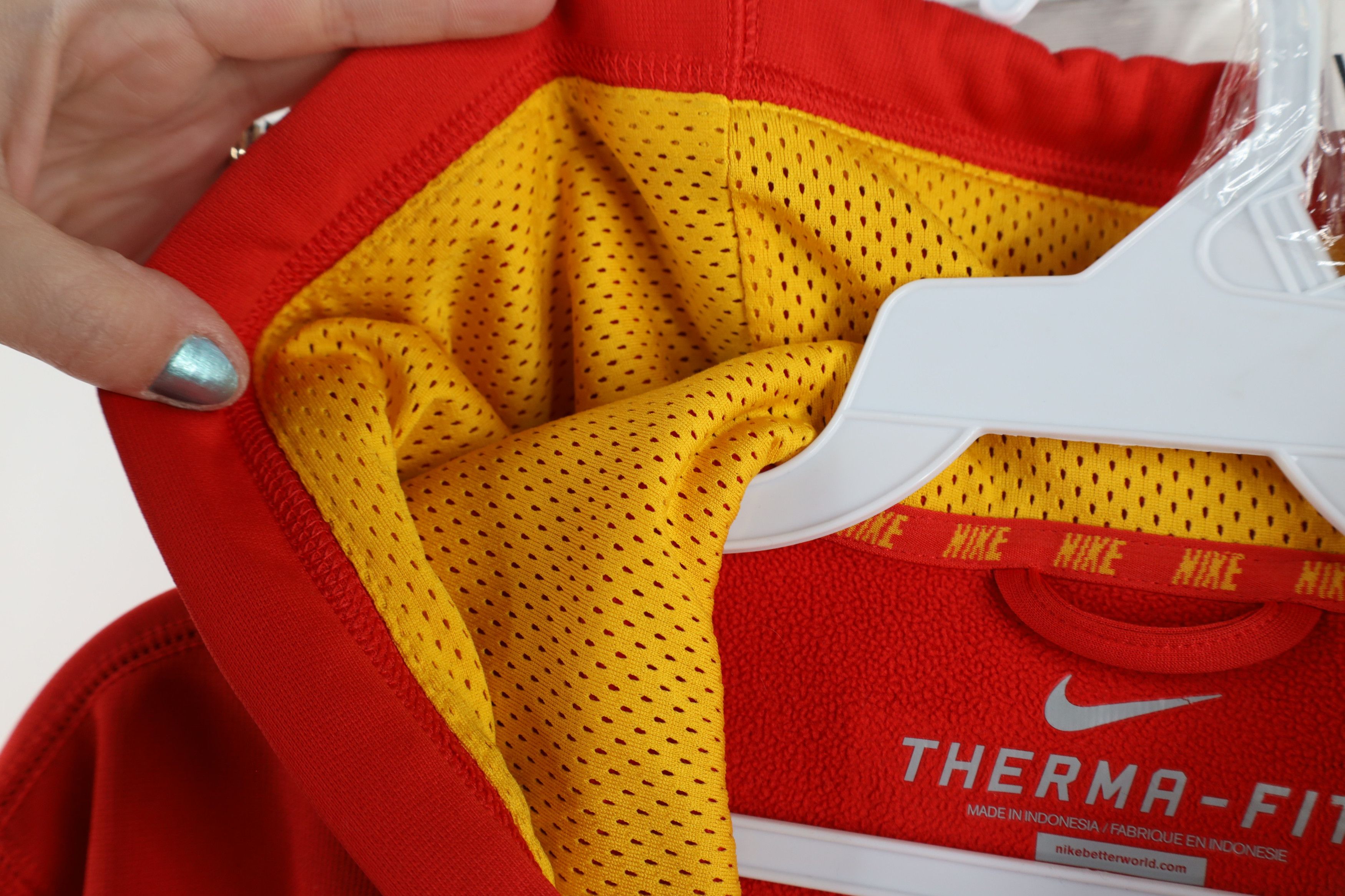 Nike Nike Therma Fit Distressed Full Zip Hoodie Sweatshirt Red Size US S / EU 44-46 / 1 - 13 Thumbnail