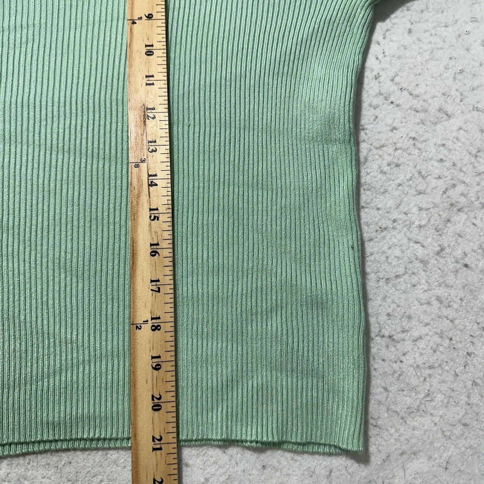 Other Ophelia Roe 2X Scoop Neck Ribbed Stretch Pullover Sweater Size XXL / US 16-18 / IT 52-54 - 9 Thumbnail
