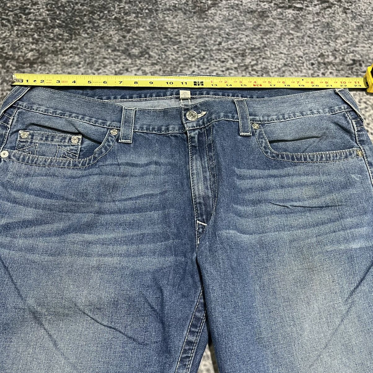 True Religion True Religion Blue Straight Fit Denim Y2K Hip-Hop Jeans Size US 44 / EU 60 - 8 Thumbnail