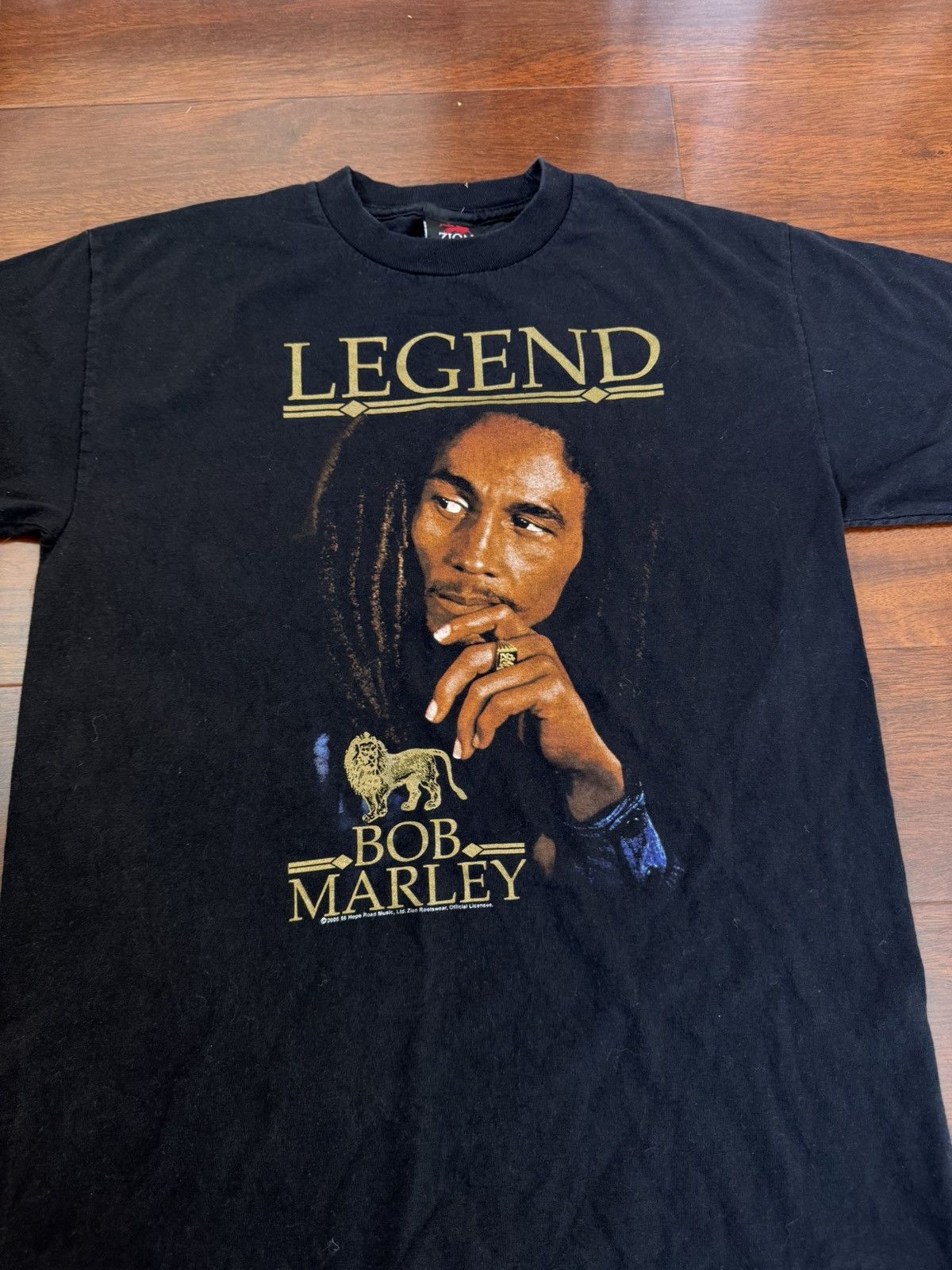 Bob Marley × Zion Rootswear Y2K Black Zion Bob Marley Legend Tee Size US M / EU 48-50 / 2 - 2 Thumbnail