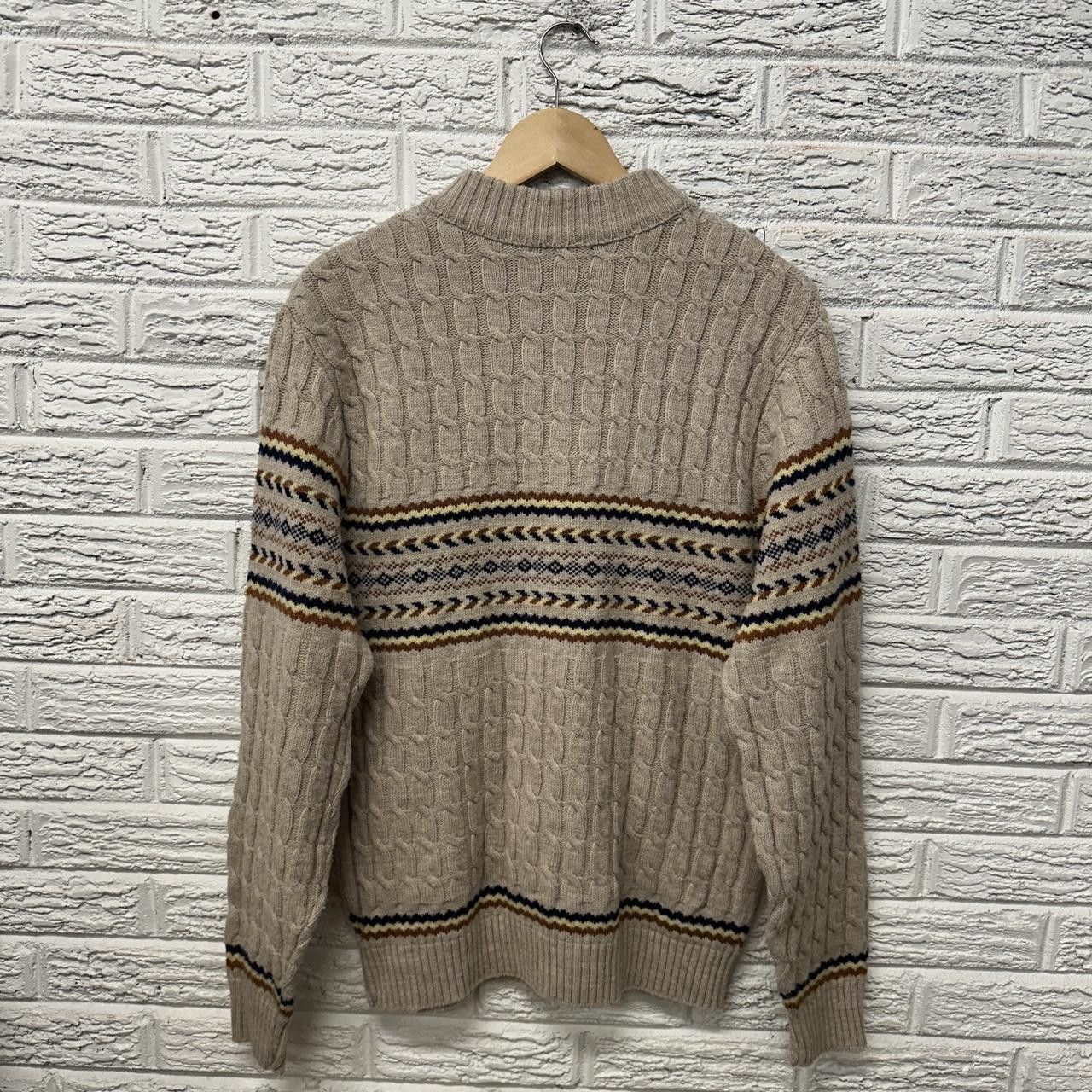 Vintage Vintage Lord Jeff Fair Isle Aztec Sweater Men’s Large Size US L / EU 52-54 / 3 - 3 Thumbnail