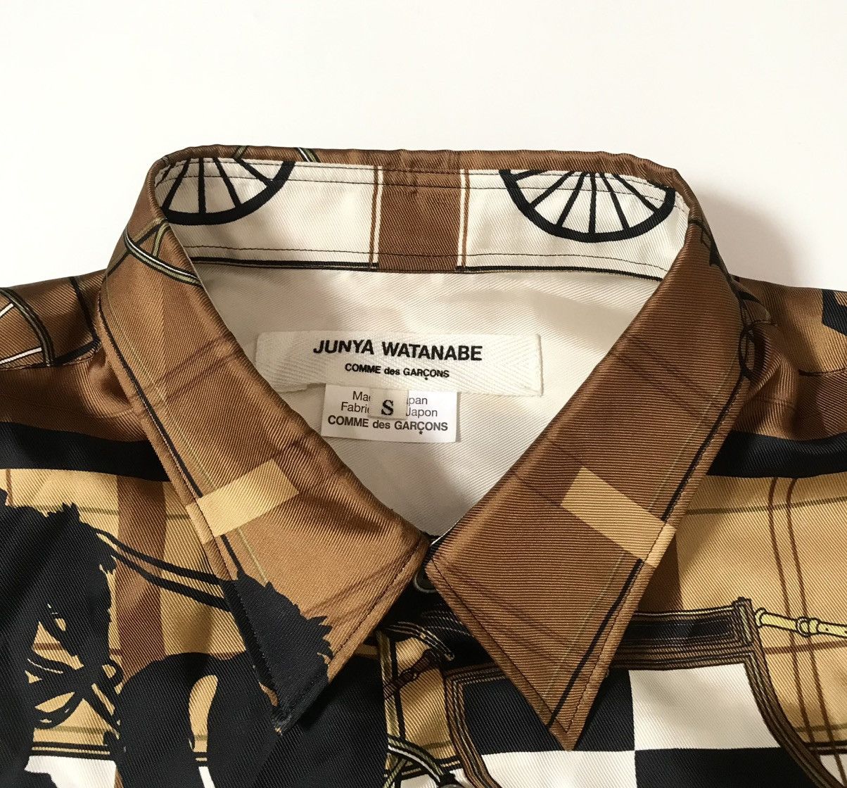 Junya Watanabe Junya watanabe cdg AD2016 flowy printed button up Size US S / EU 44-46 / 1 - 3 Thumbnail