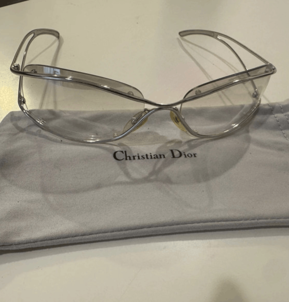 Dior DIOR Sunglasses Wind Pop Mask Ski Wrap Shield Size ONE SIZE - 1 Thumbnail