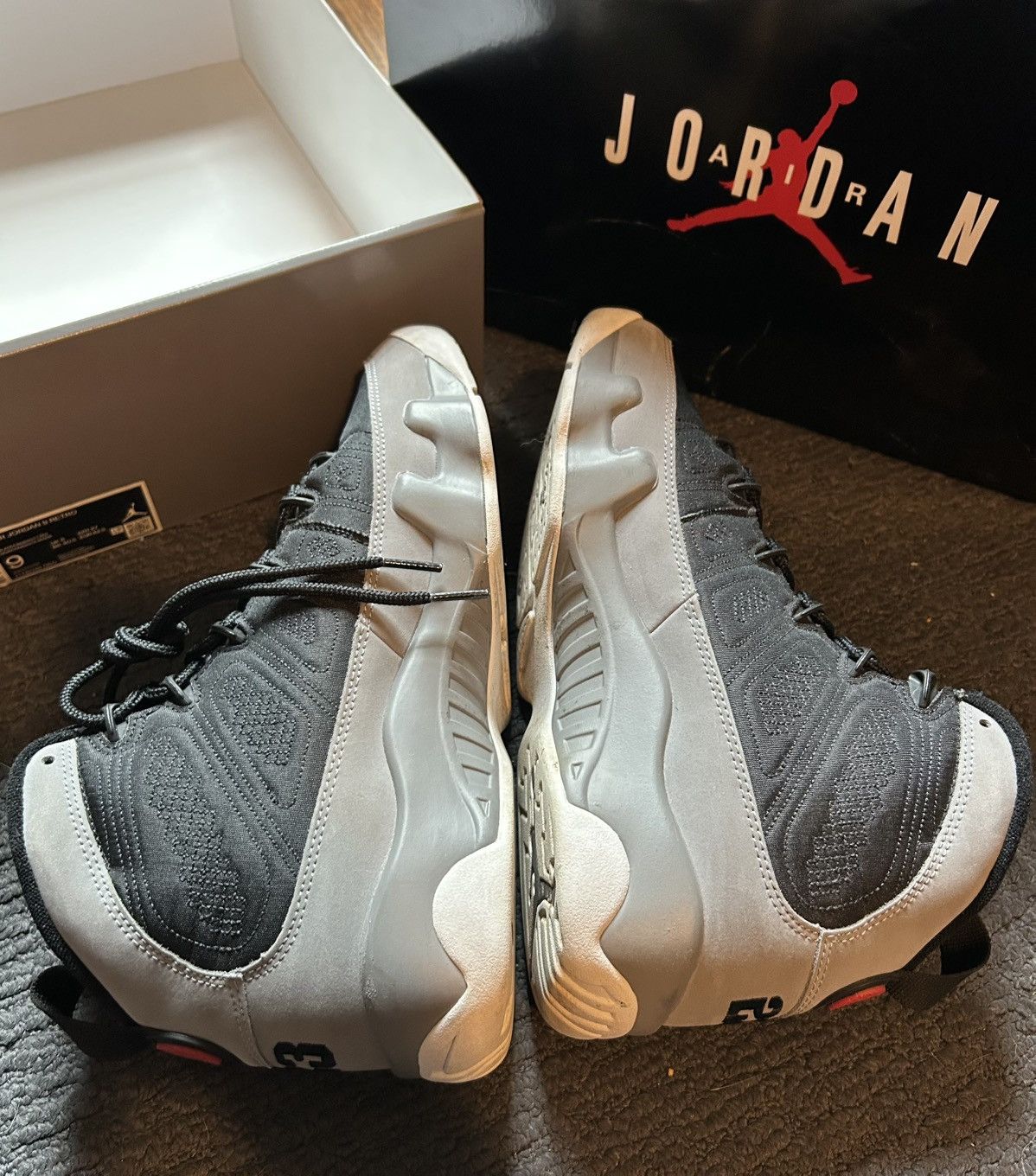 Jordan Brand Jordan Retro 9 Particle Gray Size US 9 / EU 42 - 7 Thumbnail