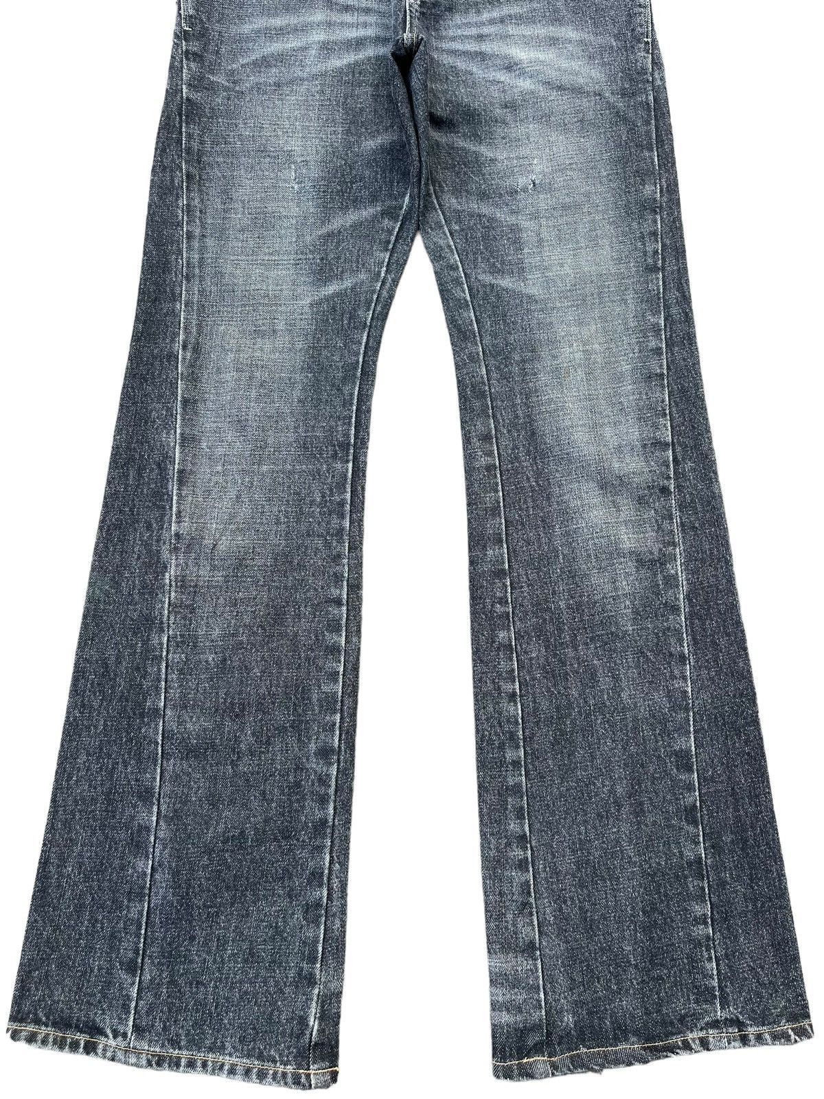 Japanese Brand × Jun Takahashi × Uniqlo Vintage Japanese Brand Multi Pocket Dojo Flared Faded Jeans Size US 28 / EU 44 - 5 Thumbnail