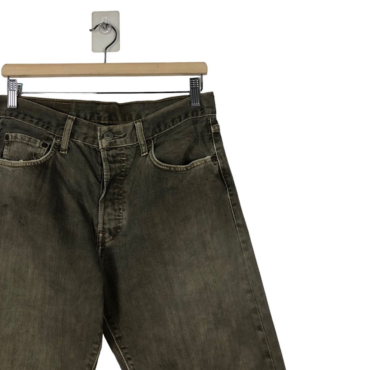 Levi's 🔥VINTAGE DENIM JEANS LEVI’S BIKER WEAR DISTRESSED Size US 30 / EU 46 - 6 Thumbnail