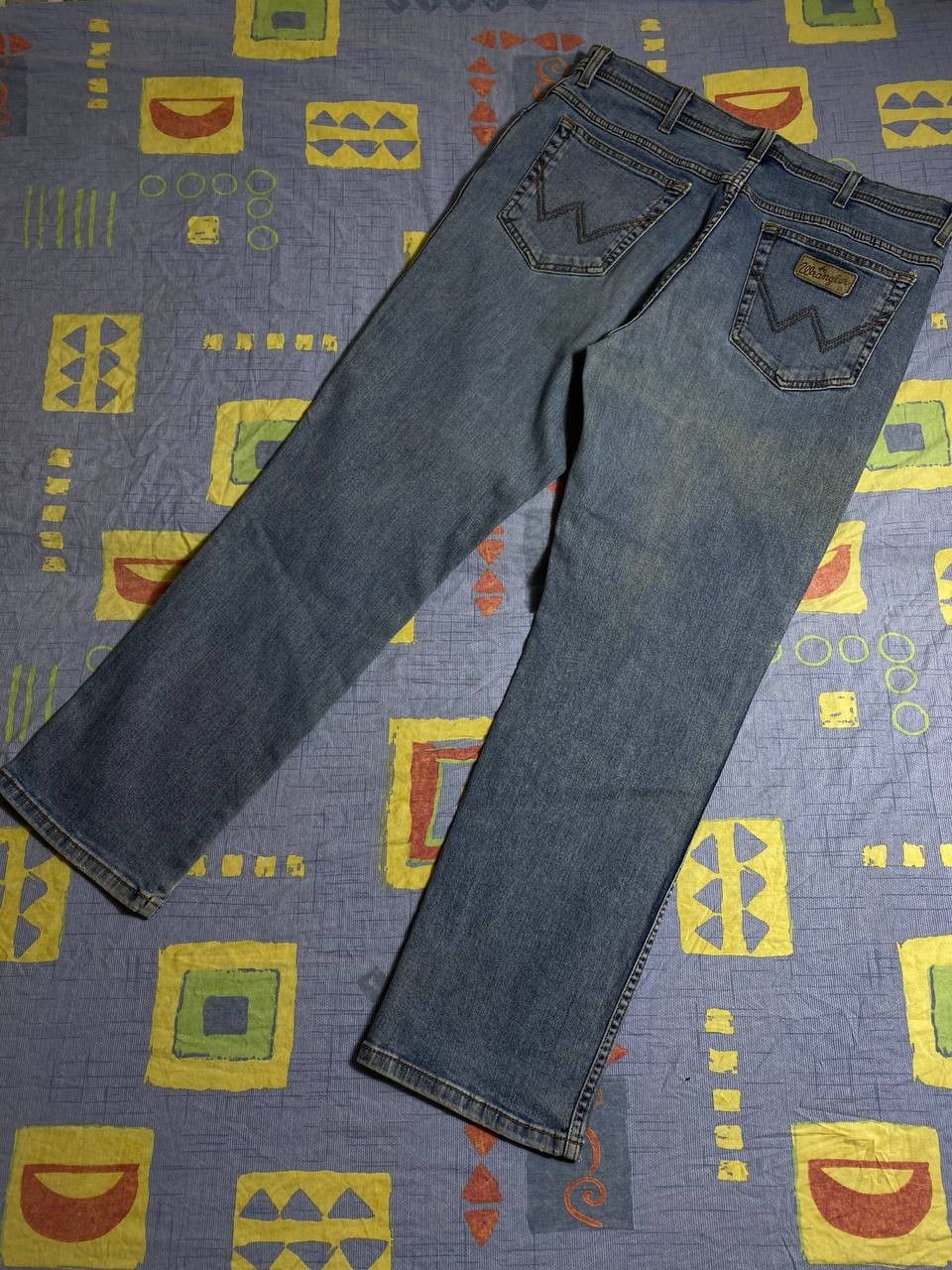 Wrangler Vintage Wrangler Jeans Faded Denim 90s Size US 38 / EU 54 - 18 Thumbnail