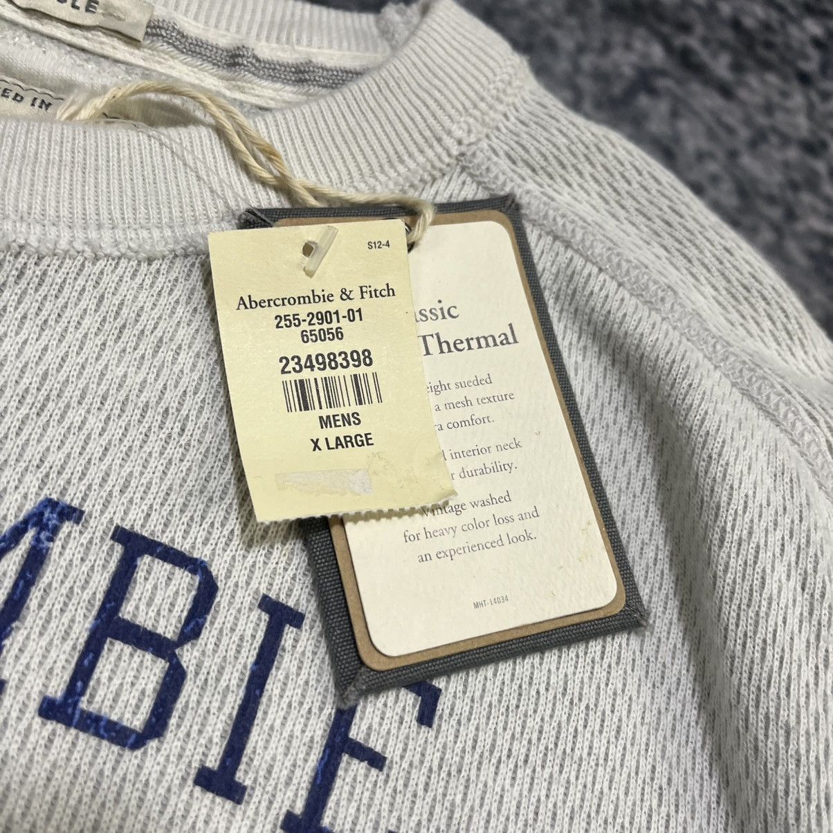 Abercrombie & Fitch Vintage Abercrombie Fitch Longsleeve Thermal Shirt Muscle Size US XL / EU 56 / 4 - 6 Thumbnail