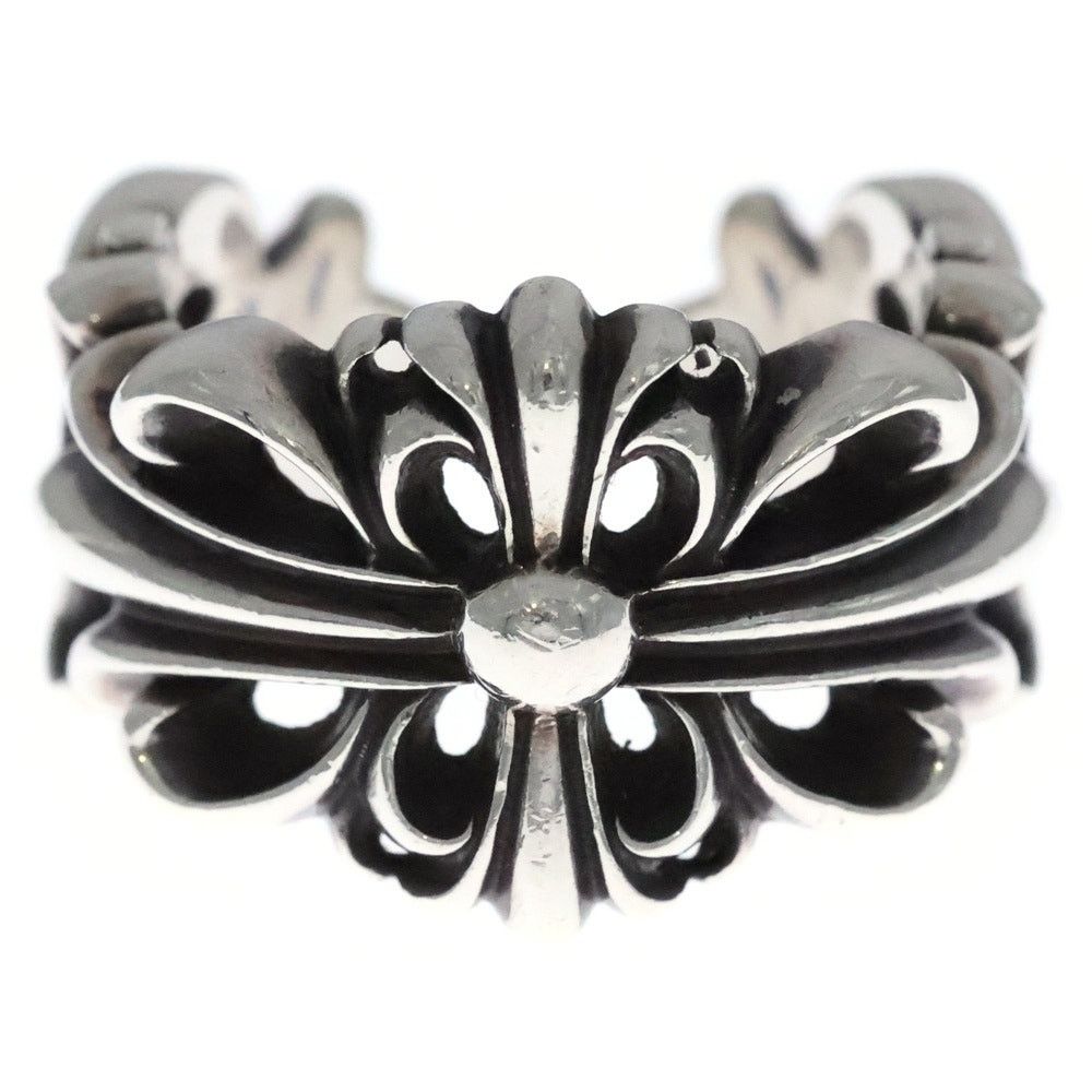 Chrome Hearts Chrome Hearts Double Floral Cross Ring Silver Size ONE SIZE - 4 Thumbnail