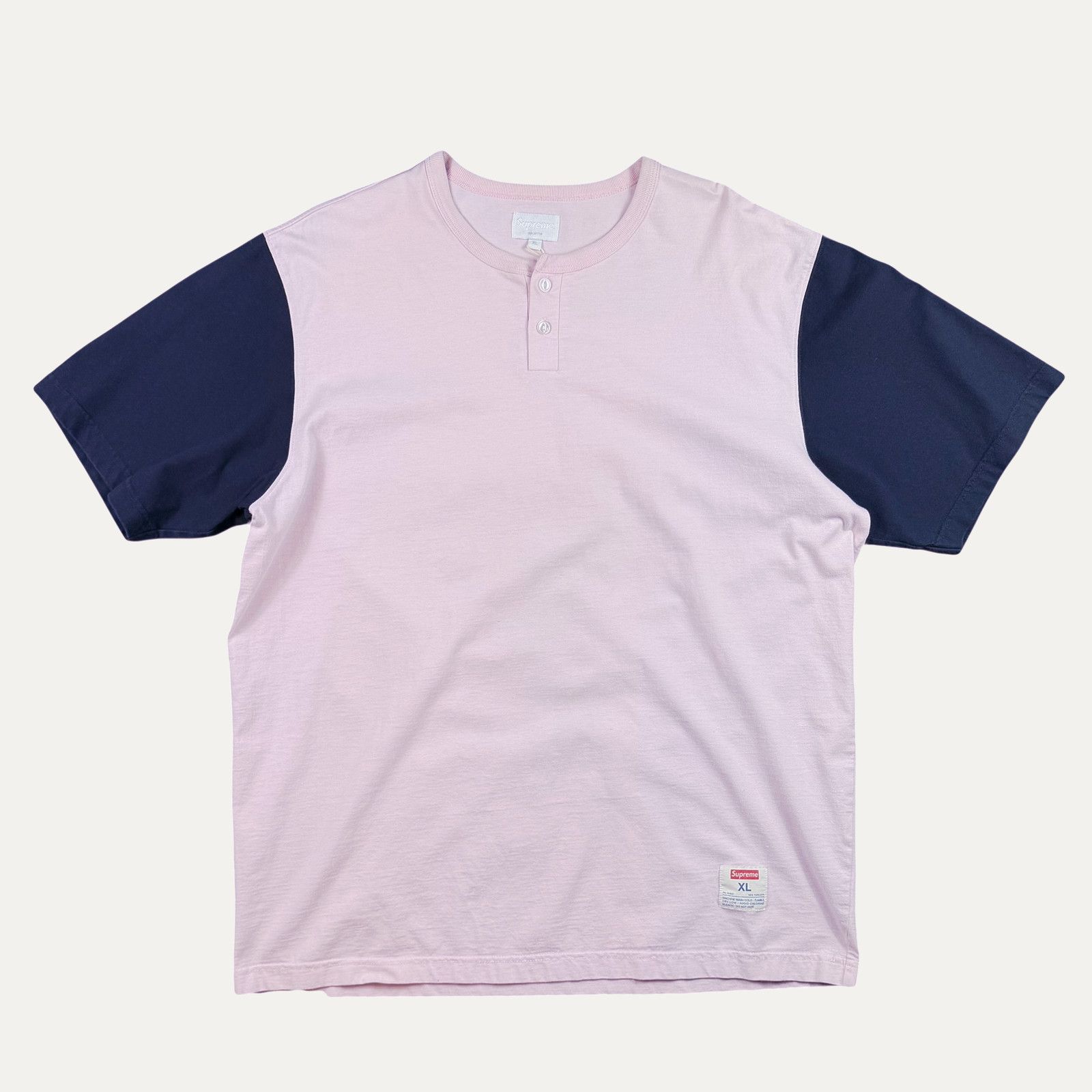 Supreme Supreme 2 Tone Embroidered T-Shirt Size US XL / EU 56 / 4 - 1 Thumbnail
