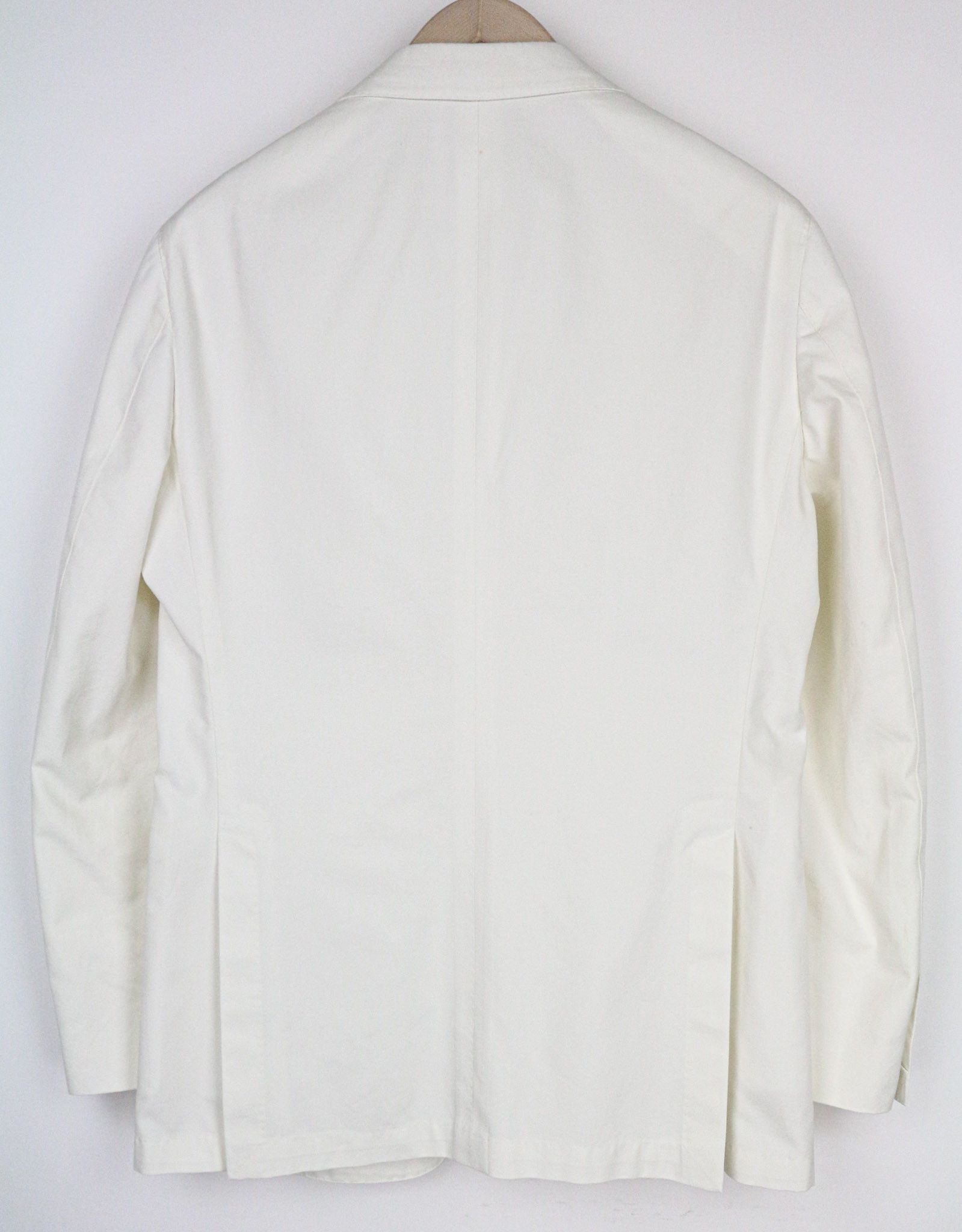 Suitsupply HAVANA UK38R Off-White Slim Cotton Blazer 73532 Size 38R - 6 Thumbnail