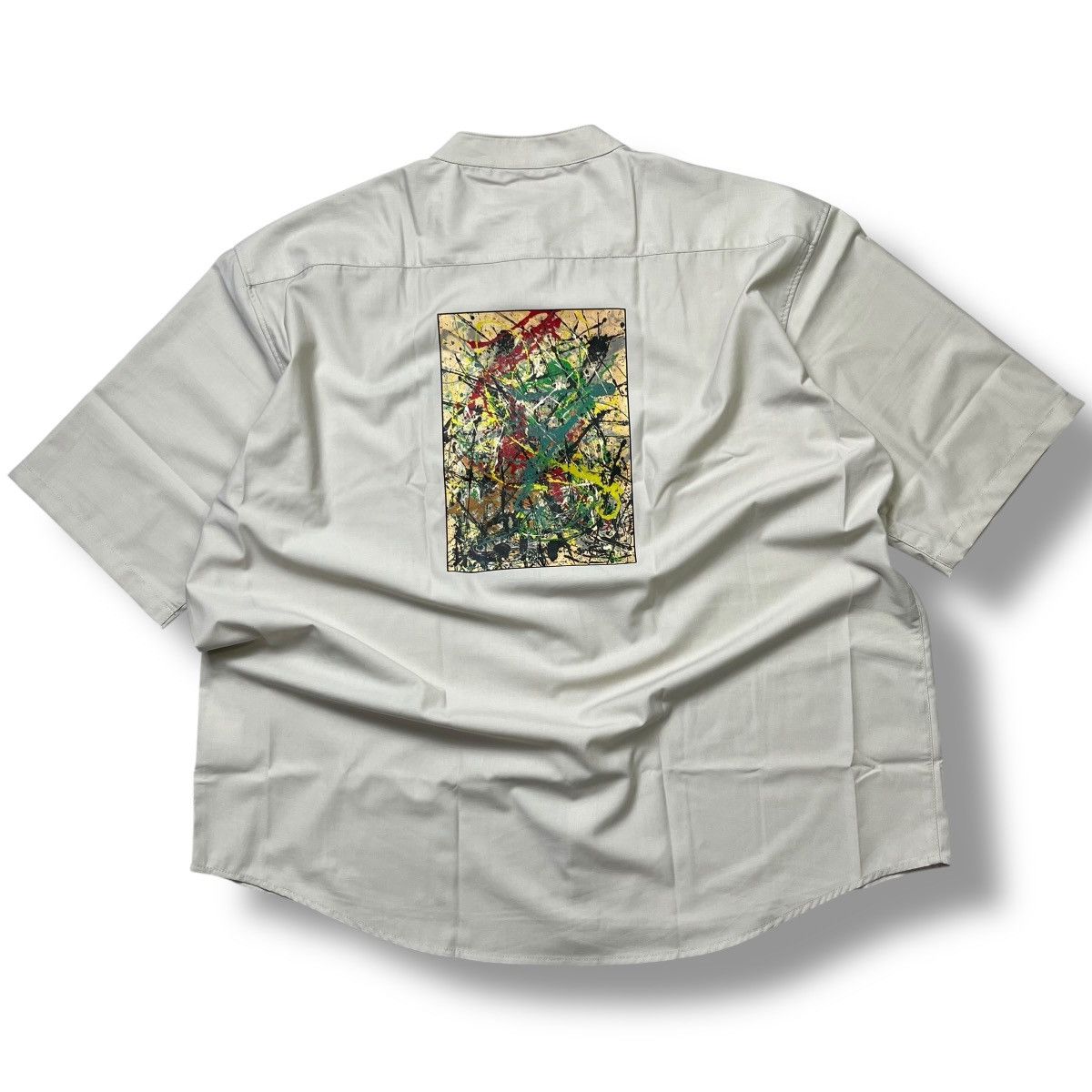 URBAN RESEARCH DOORS sense of place jackson pollock shanghai collar Size US XL / EU 56 / 4 - 1 Thumbnail