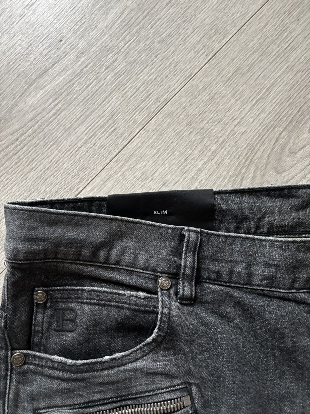 Balmain Balmain biker jeans Size US 34 / EU 50 - 5 Thumbnail