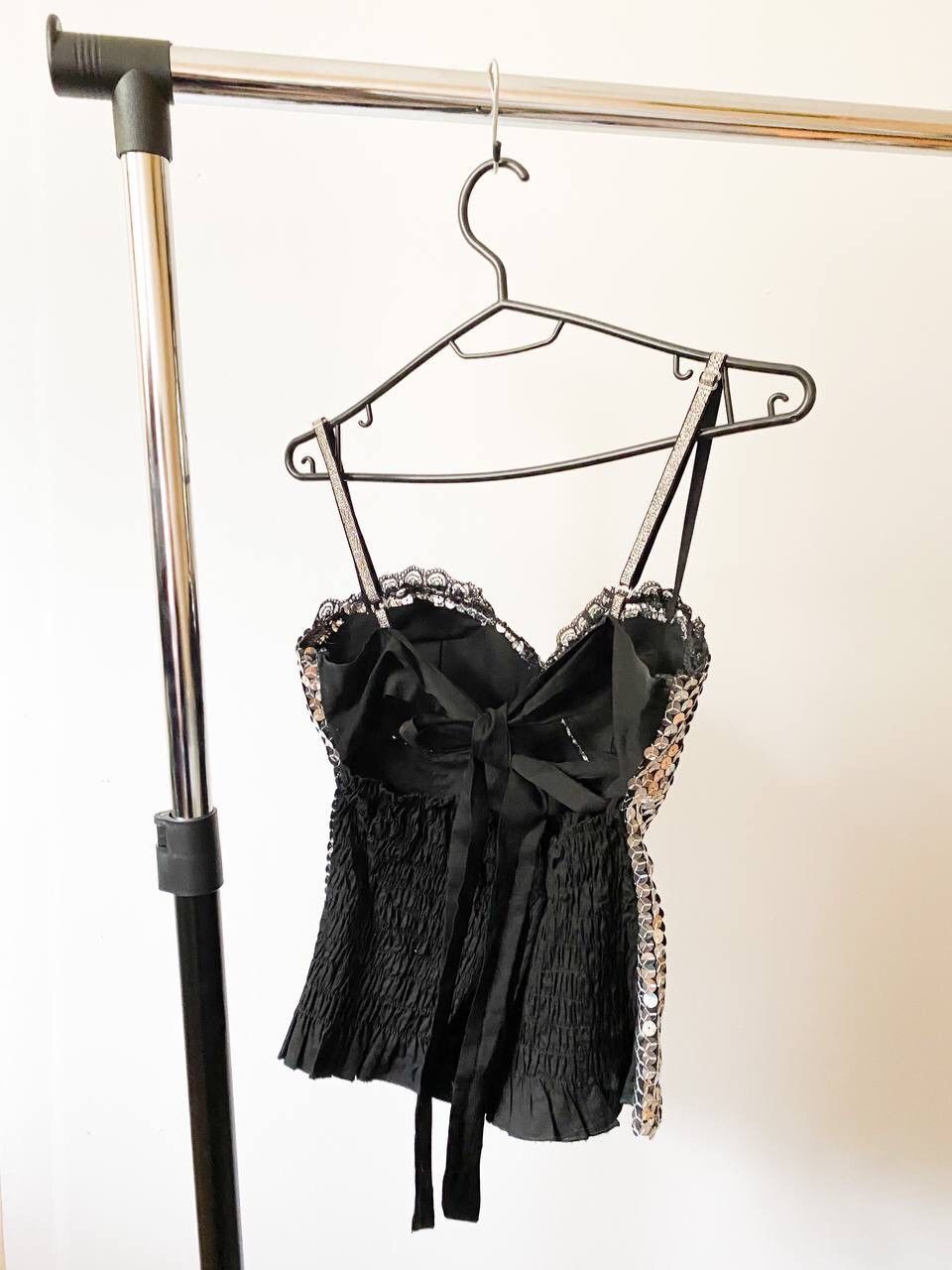 20471120 Amazing Shine Top (JPG Jean Paul Gaultier Style) Size M / US 6-8 / IT 42-44 - 4 Thumbnail