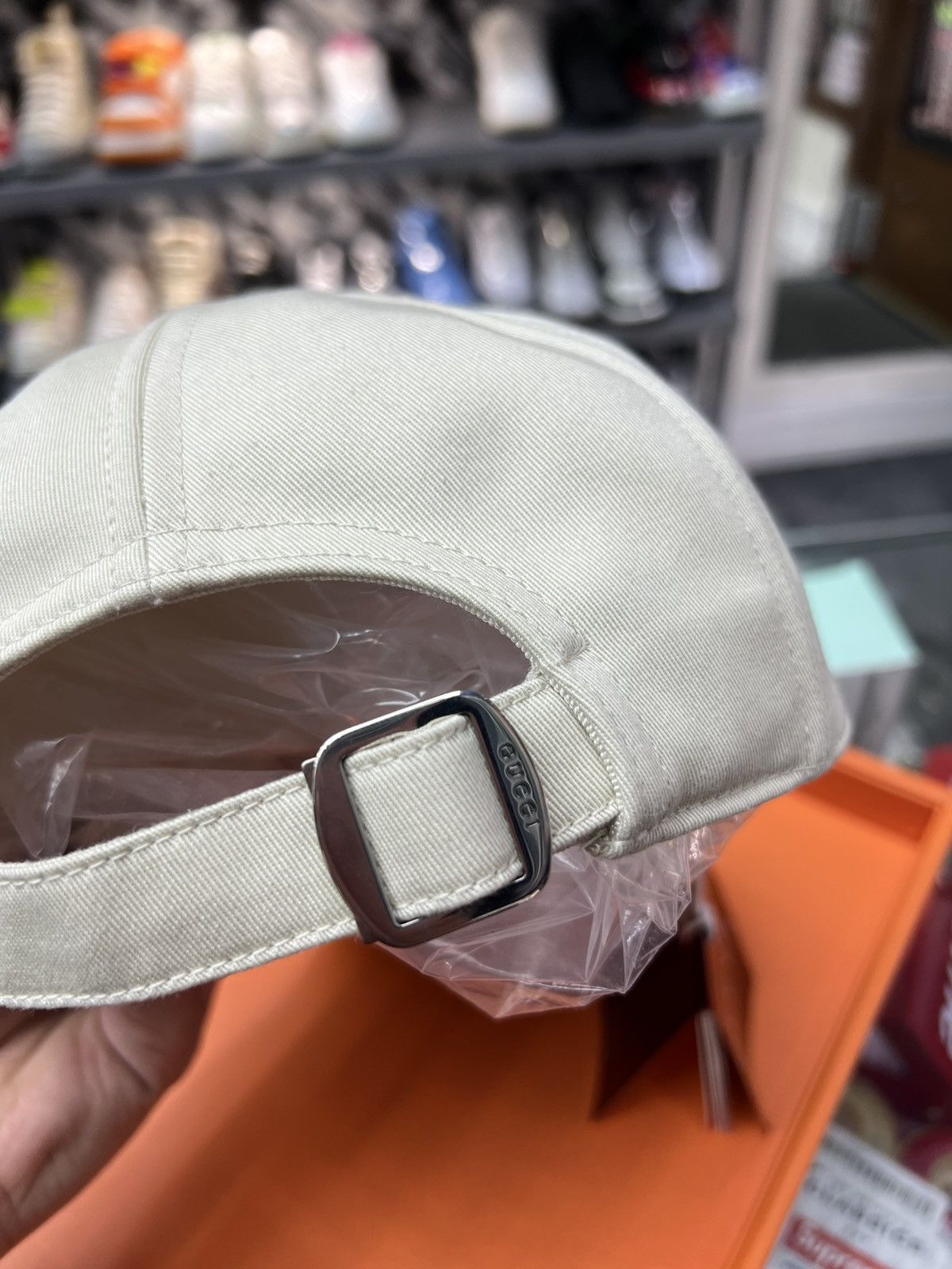 Gucci Gucci Embroidered Baseball Hat Size ONE SIZE - 4 Thumbnail