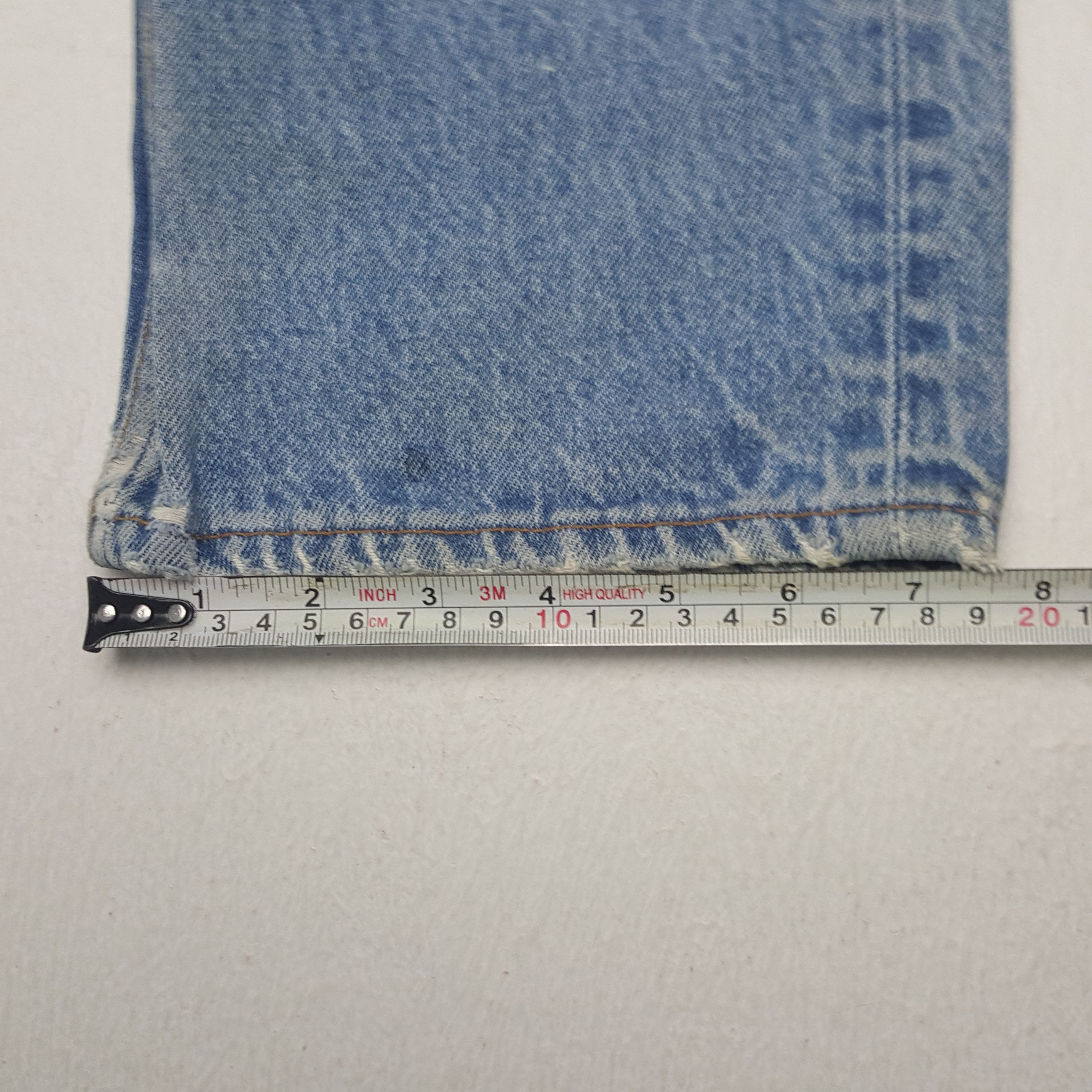Levi's × Vintage Vintage Levi Strauss & CO Distressed Style Patchwork Jeans Size US 28 / EU 44 - 13 Thumbnail
