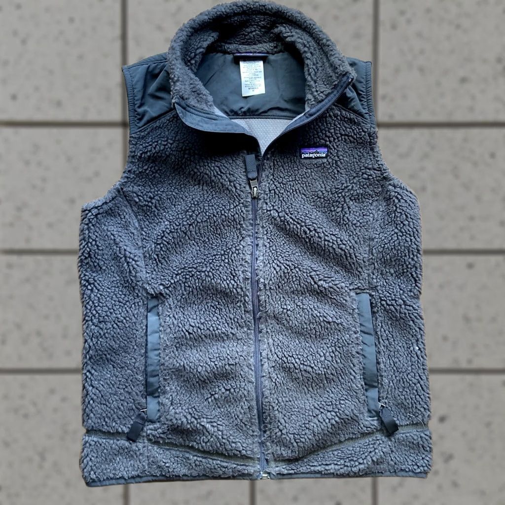 Patagonia Patagonia Vest Womens Medium Gray Full Zip Fleece Outdoor Retro Mid-Length Sleeveless Utility N/A Size M / US 6-8 / IT 42-44 - 1 Thumbnail
