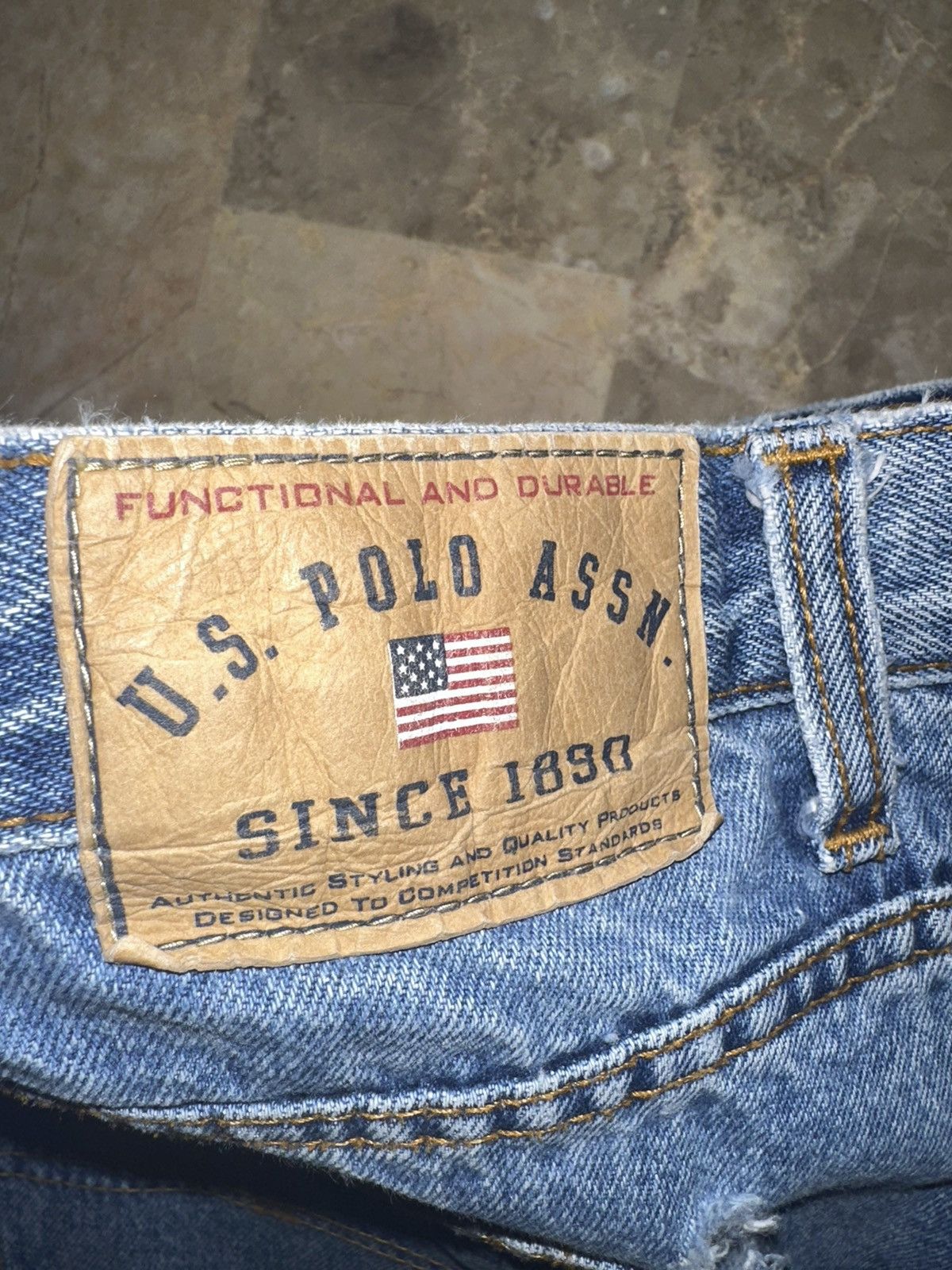 U.S. Polo Assn. us polo Assn baggy Vintage Jeans Size US 40 / EU 56 - 4 Thumbnail