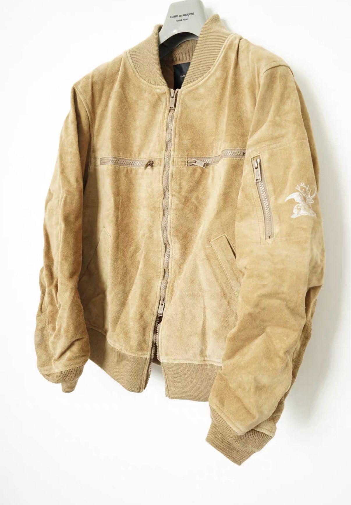 Undercover Undercover Leather & Suede MA-1 Jacket Size US S / EU 44-46 / 1 - 3 Thumbnail