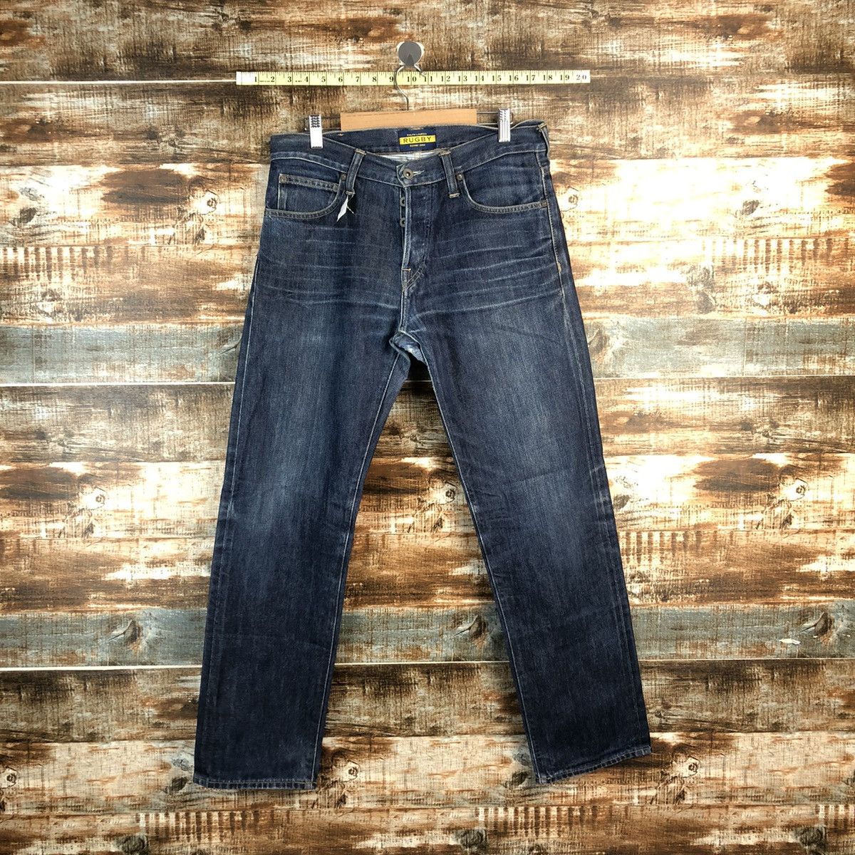 Ralph Lauren DL Ralph Lauren Rugby Blue Denim Pants #C244 Size US 31 - 1 Thumbnail