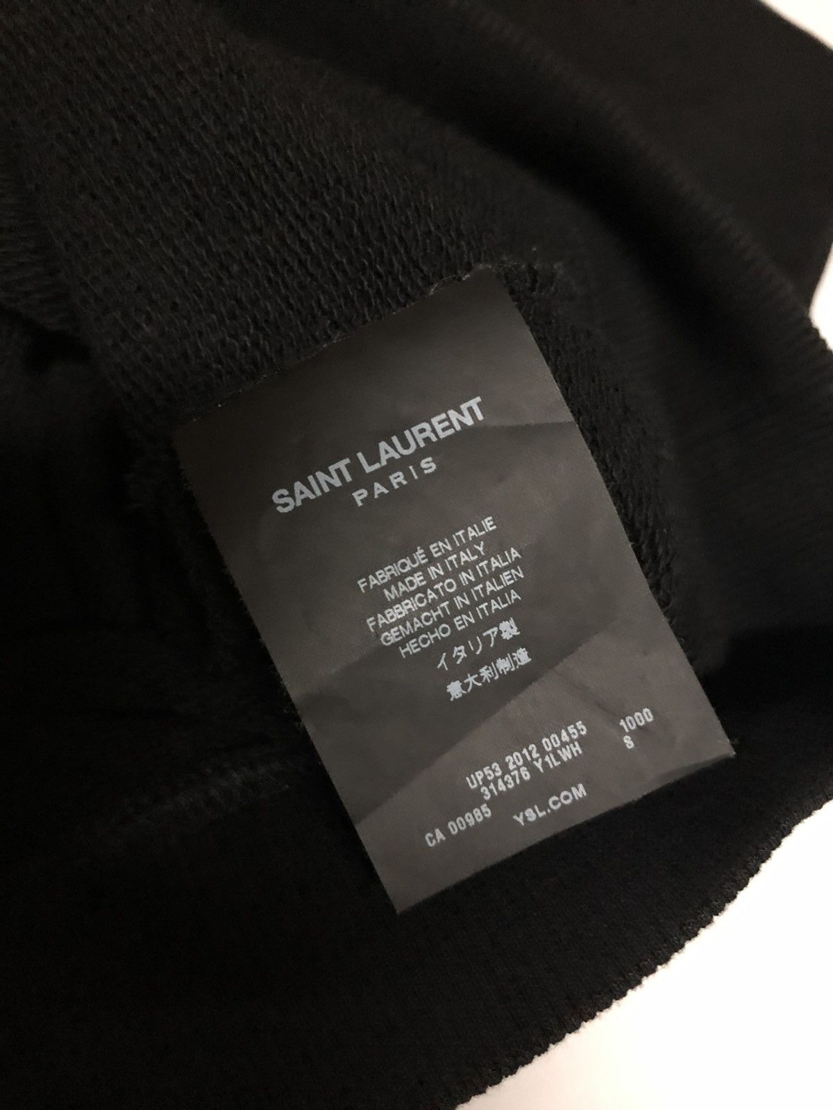 Saint Laurent Paris Saint Laurent Paris YSL 13SS zip hoodie Size US S / EU 44-46 / 1 - 3 Thumbnail