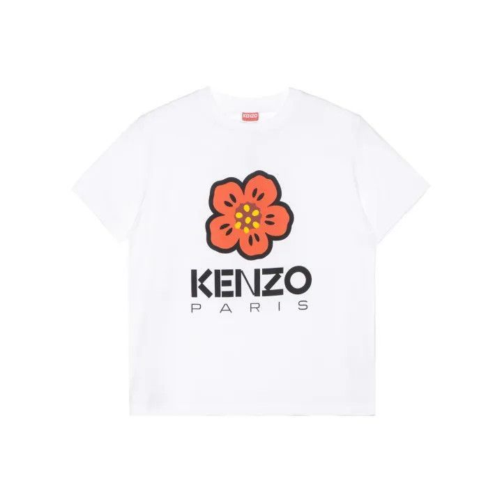 Kenzo Kenzo Floral Print T-Shirt for Spring Summer -2507 Size S / US 4 / IT 40 - 1 Thumbnail