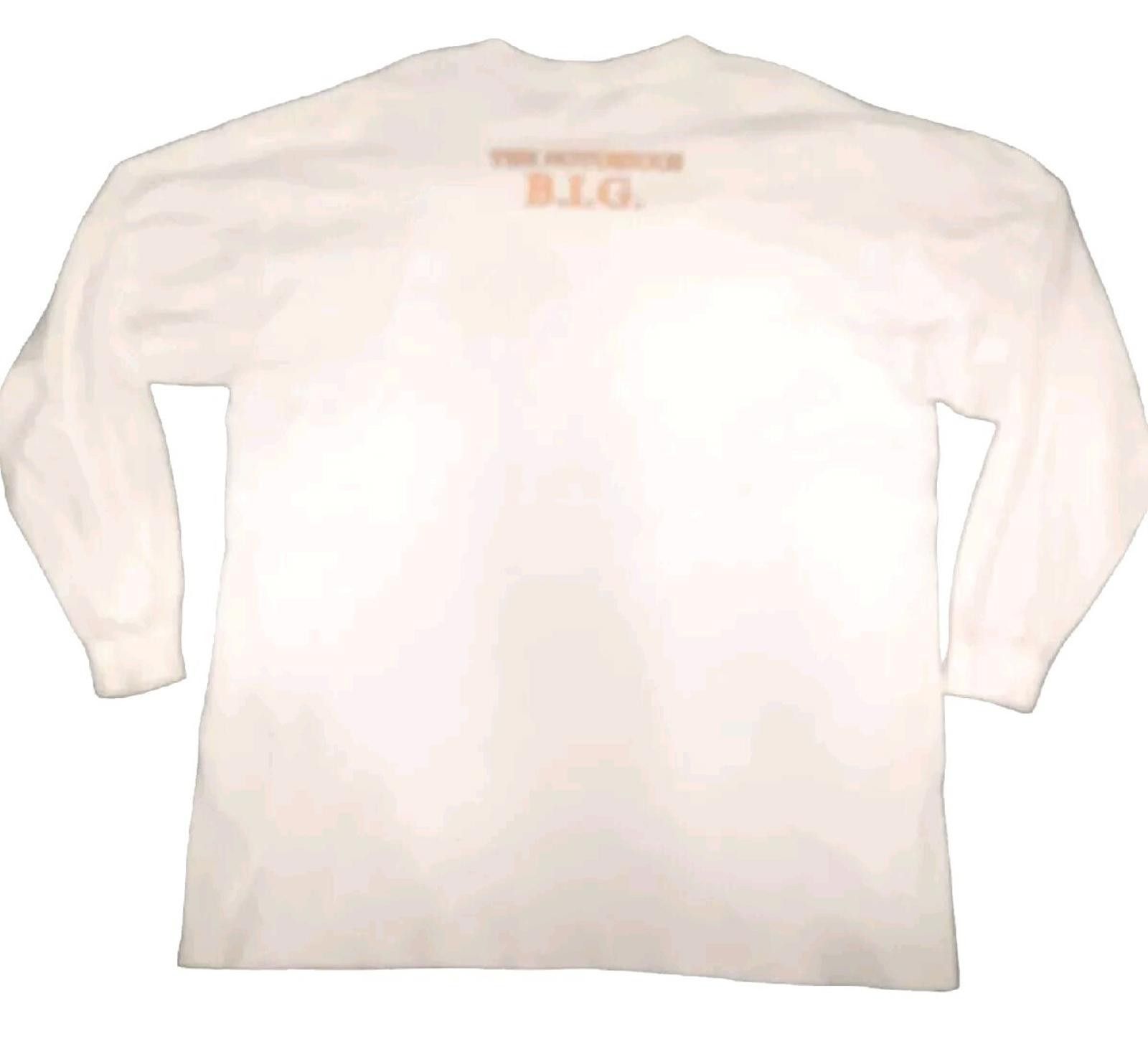 Unknown London 90's Notorious BIG Memorial L/S Hip Hop/Rap Sz 2XL T-Shirt Size US XXL / EU 58 / 5 - 2 Thumbnail
