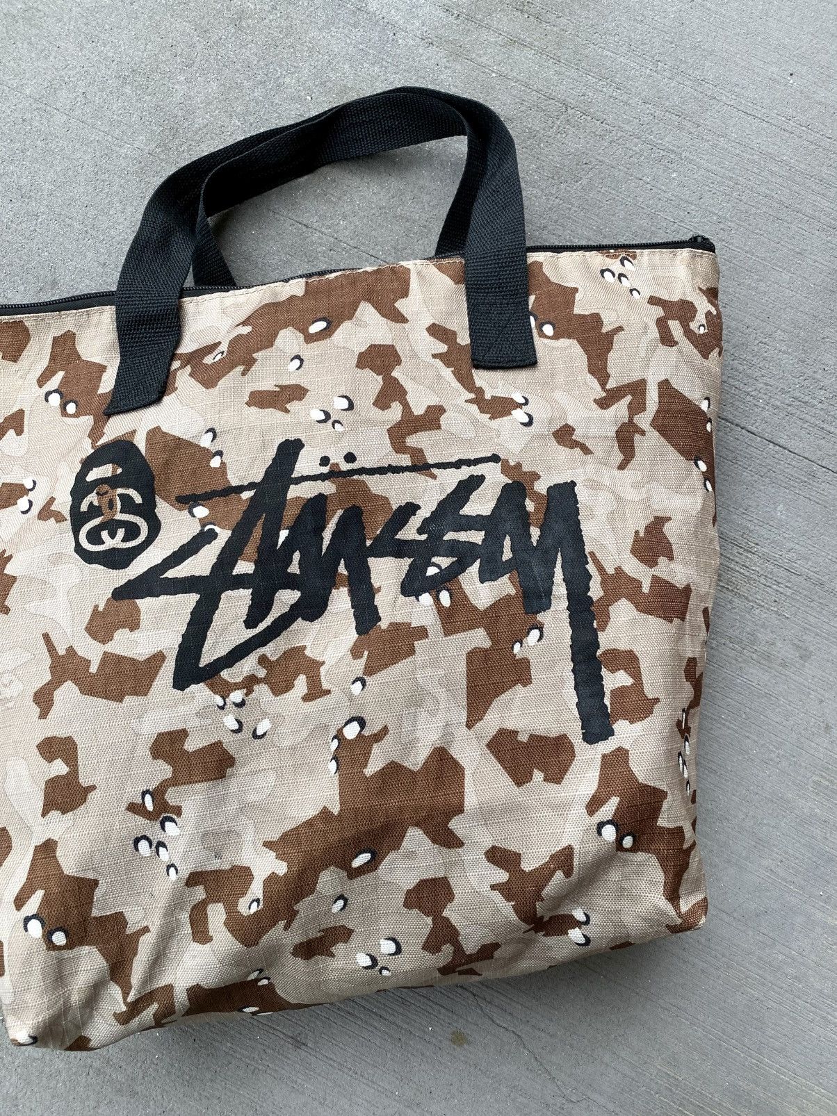 Bape × Stussy Stussy x Bape Camo Tote Bag Size ONE SIZE - 5 Thumbnail