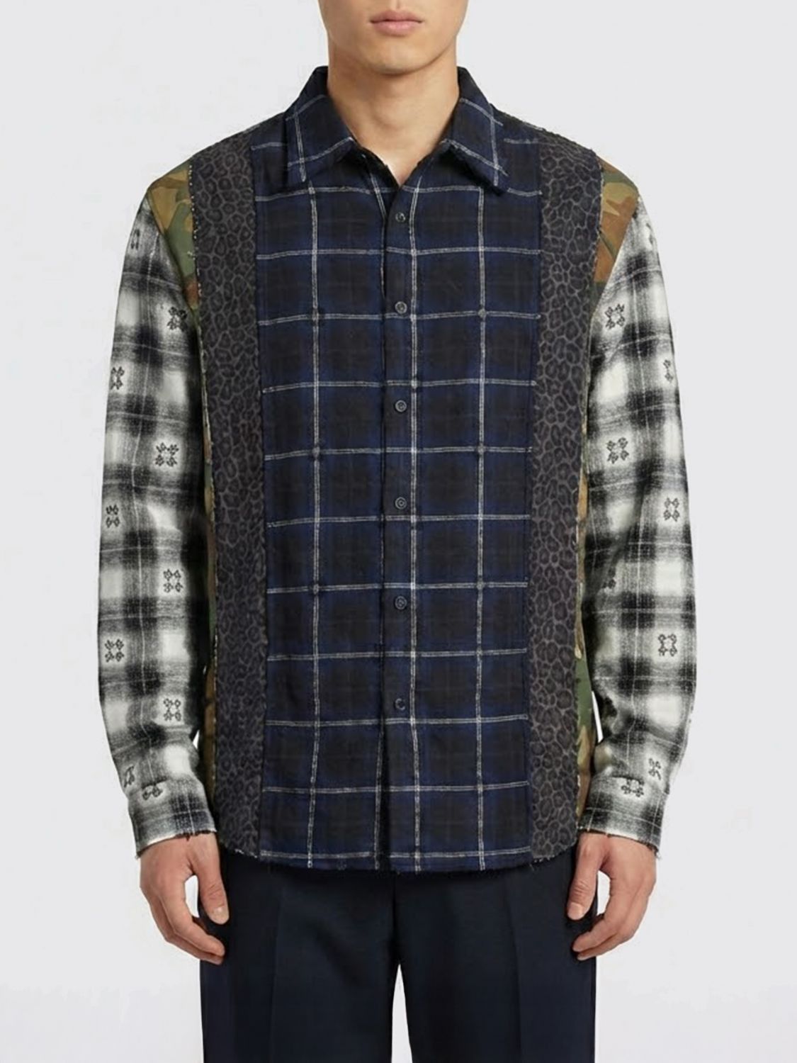 Amiri Amiri Shirt Men Blue Size US L / EU 52-54 / 3 - 1 Thumbnail