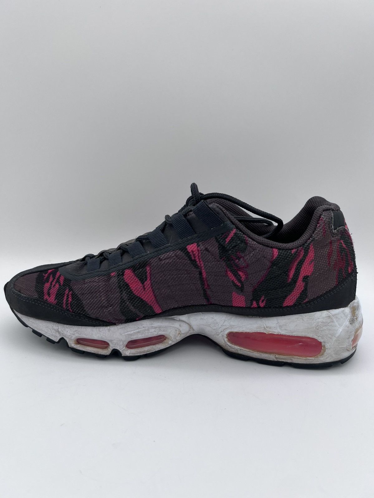 Nike Nike Air Max 95 Red/Brown Camo Sneakers Shoes Mens Size 8.5 Size US 8.5 / EU 41-42 - 6 Thumbnail