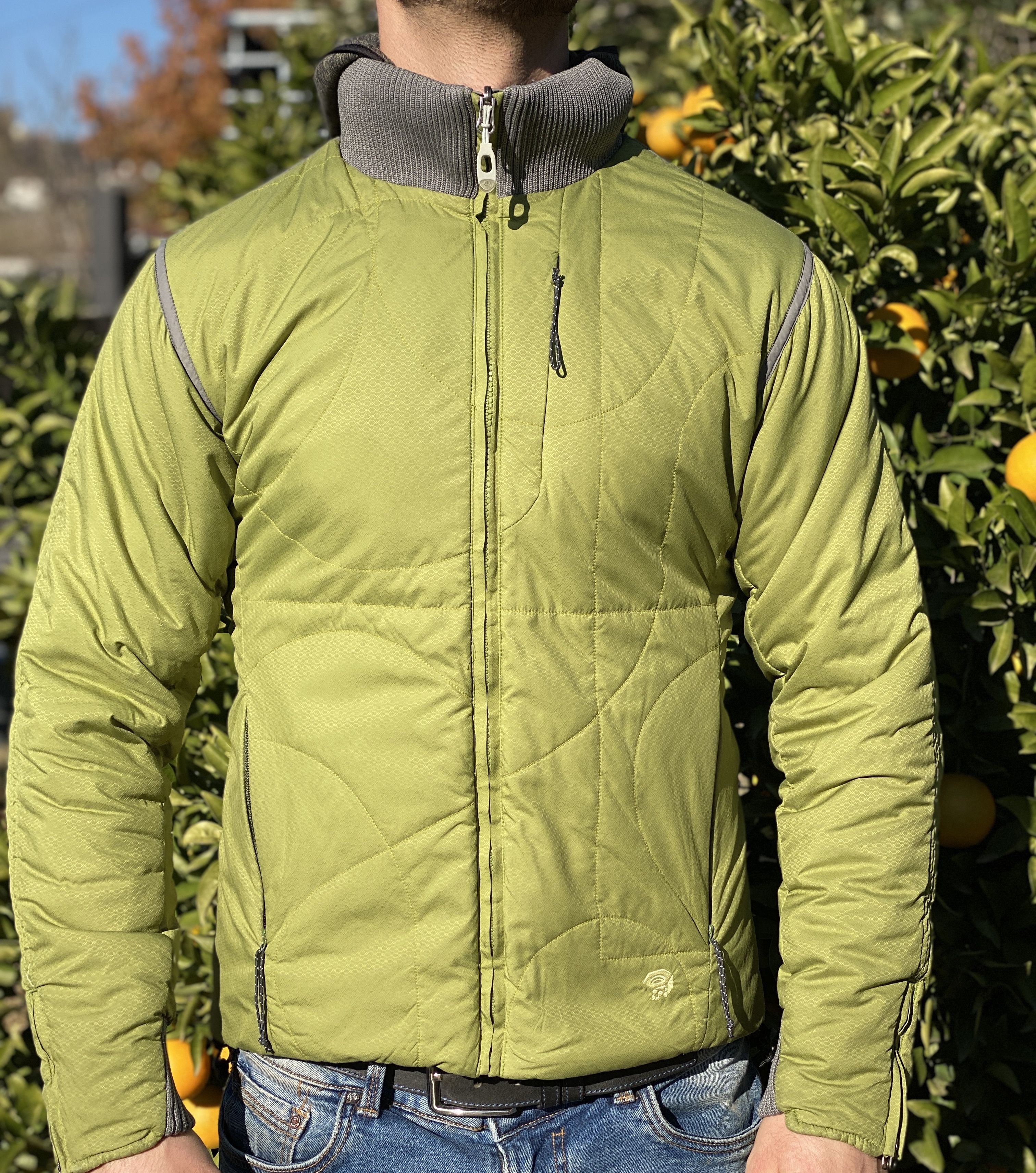 Mountain Hardwear Reversible Light Jacket Primaloft Size M