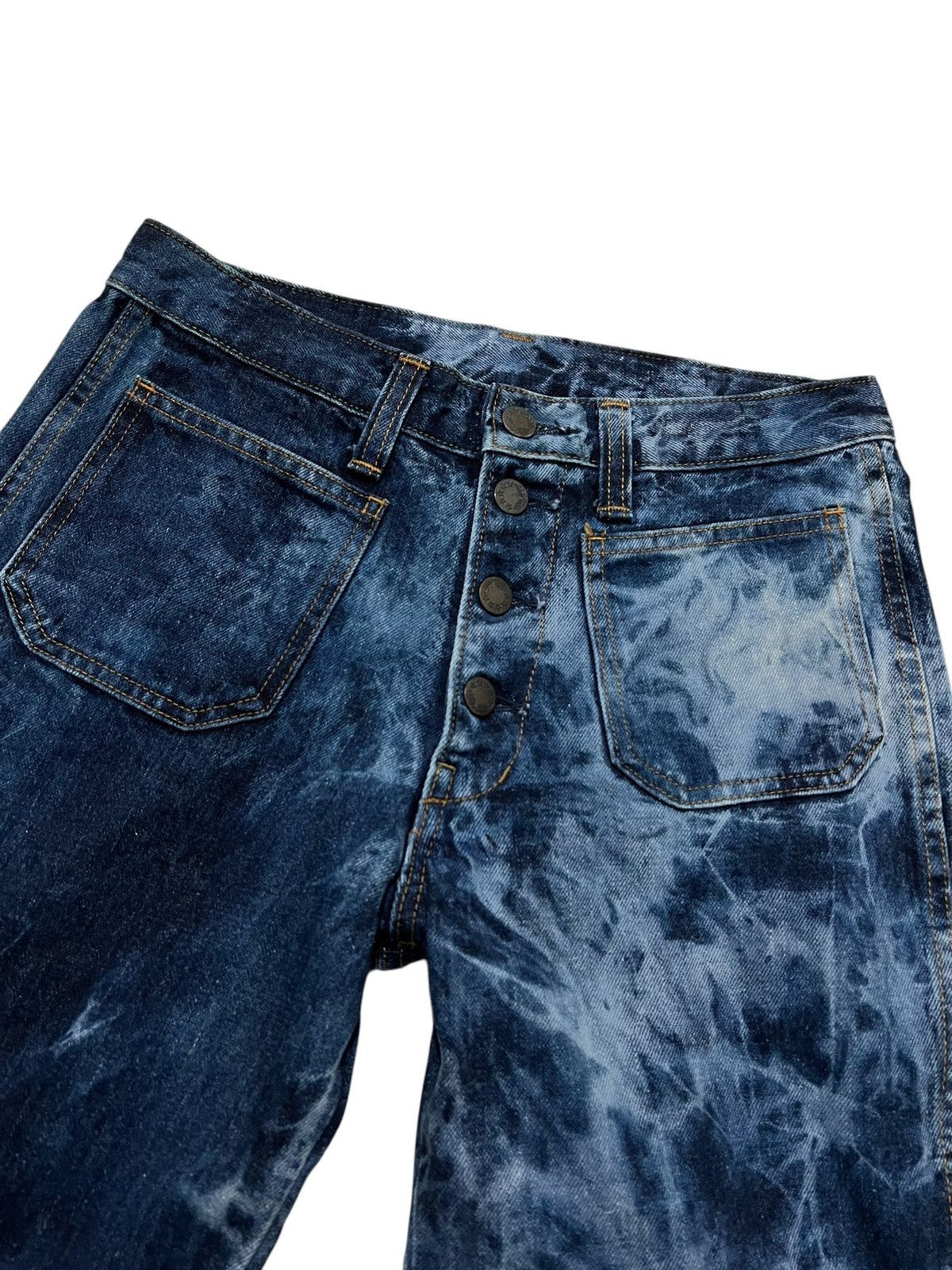 If Six Was Nine × Japanese Brand × Le Grande Bleu (L.G.B.) Blueway Flared Japanese Denim Pants Size US 28 / EU 44 - 4 Thumbnail