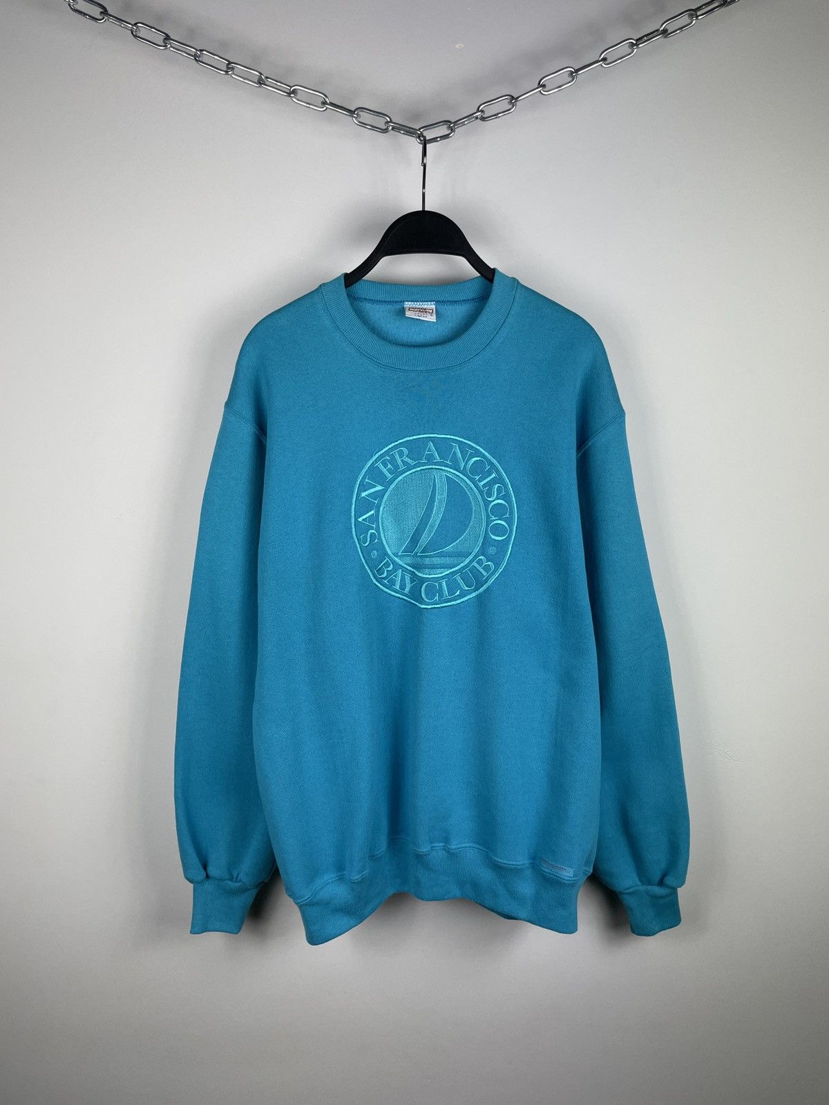 Vintage Vintage Bay Club San Francisco Sweatshirt Size US L / EU 52-54 / 3 - 1 Thumbnail