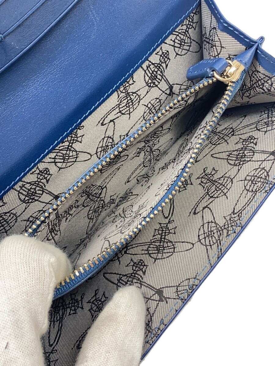 Vivienne Westwood Vivienne Westwood Check Long Wallet Blue Size ONE SIZE - 5 Thumbnail