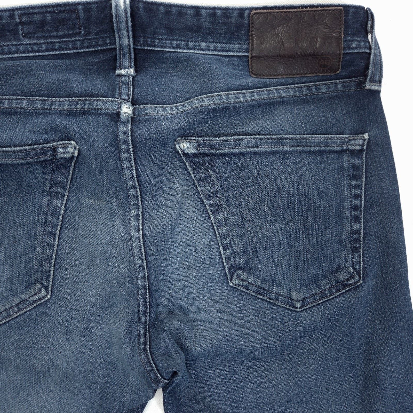 AG Adriano Goldschmied Adriano Goldschmied The Tellis Jeans Mens 32x30.5 Slim 360 Size US 32 / EU 48 - 9 Thumbnail