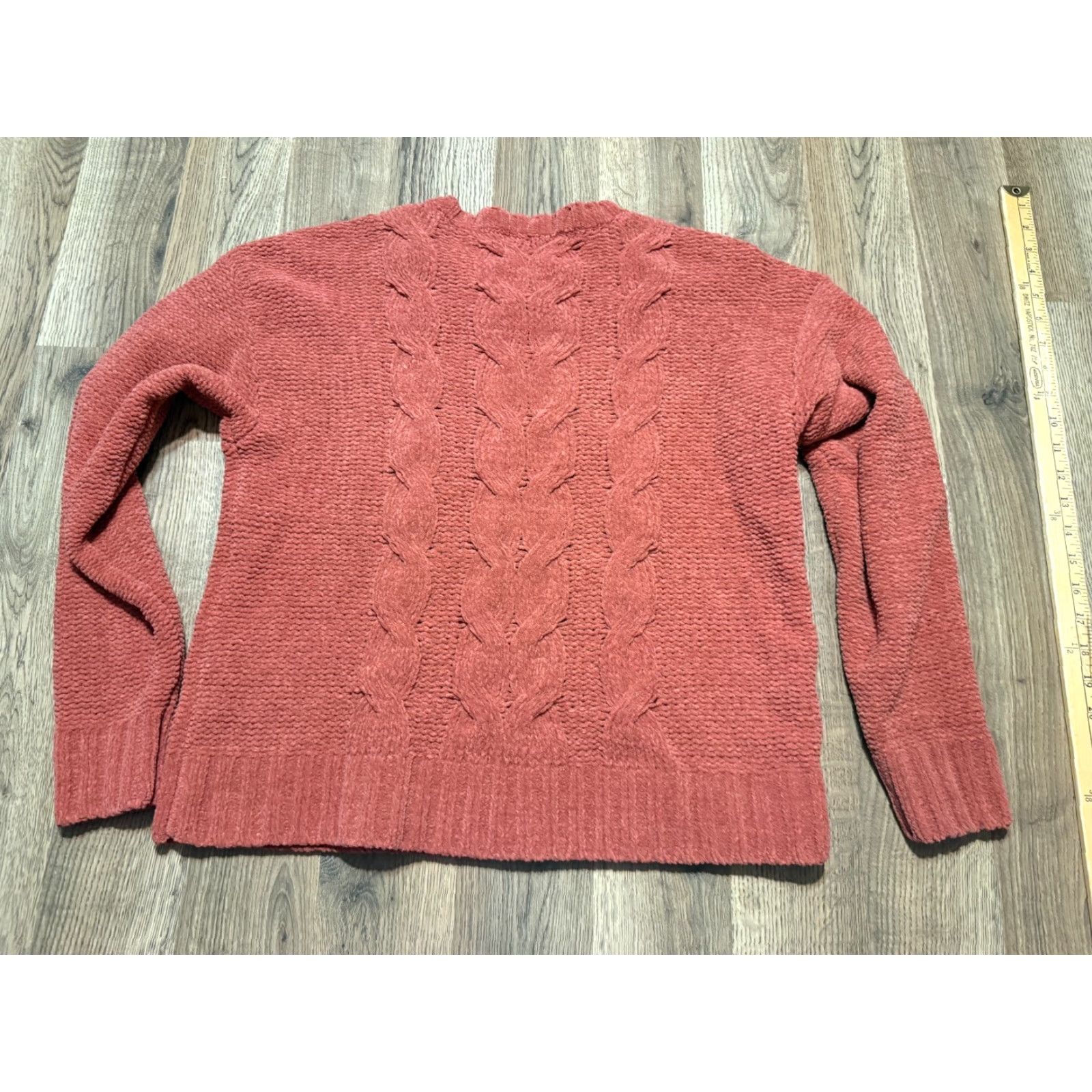 Vintage Arpeggio Sweater Women's Size Small Orange Knitwear Crewneck Pullover Size S / US 4 / IT 40 - 2 Thumbnail