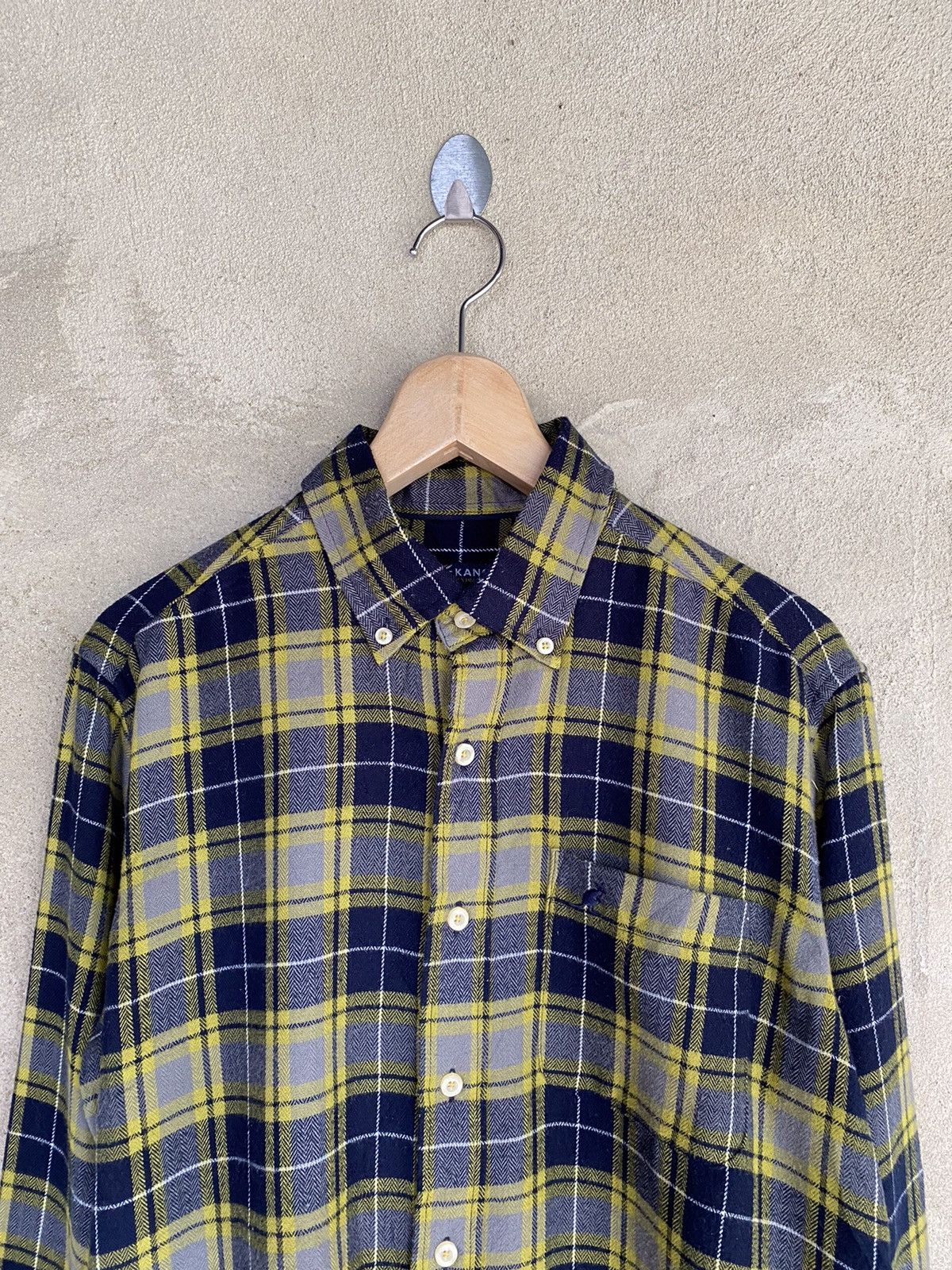 Kangol Vintage Kangol Plaid Tartan Flannel Shirt Size US M / EU 48-50 / 2 - 3 Thumbnail