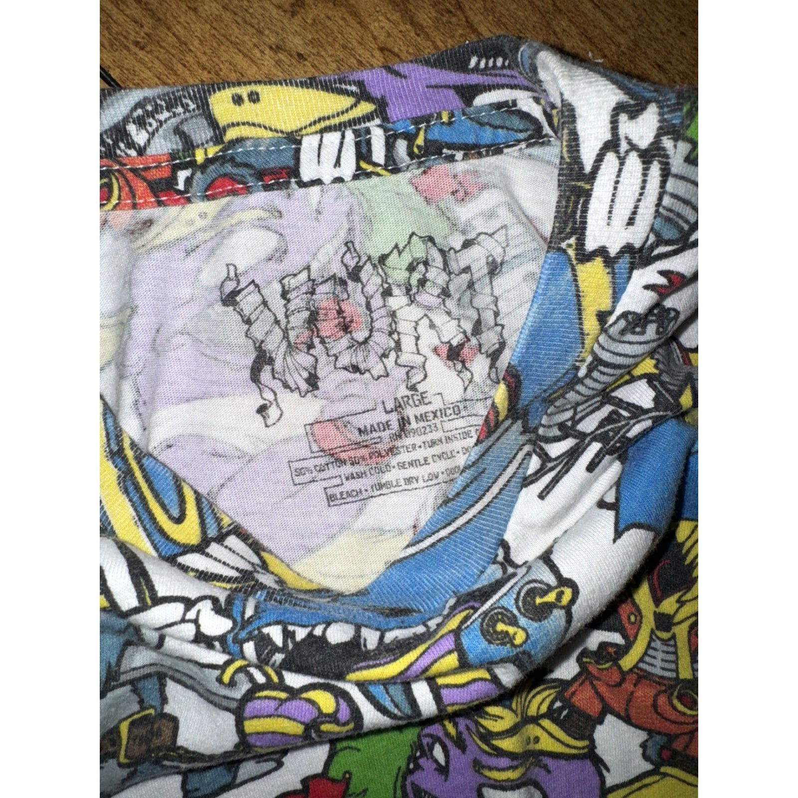 Gloverall Vurt Skateboarding All Over Print T-Shirt L Men Multicolor 21x25 Size US L / EU 52-54 / 3 - 3 Thumbnail