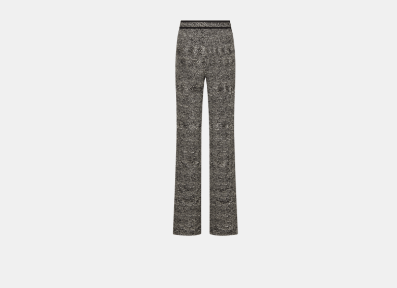 Dior o1w1db11225 454P01 Flared Pant in Black Size 26" / US 2 / IT 38 - 2 Thumbnail