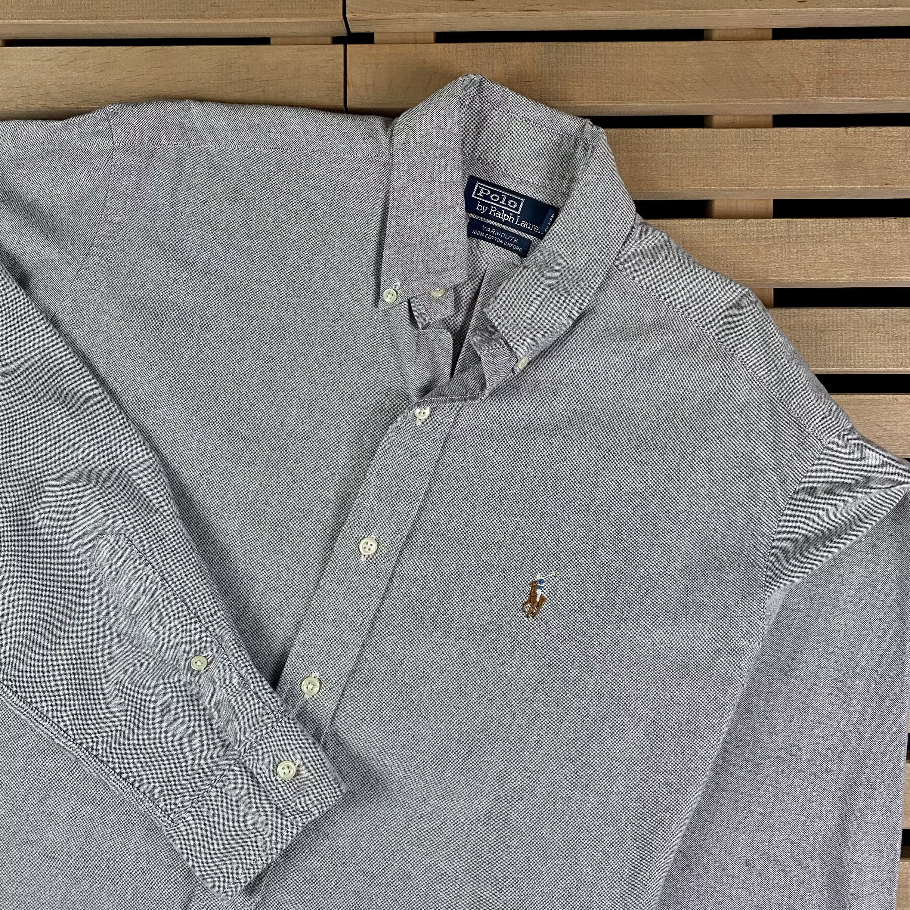 Polo Ralph Lauren × Ralph Lauren × Vintage Men’s Shirt Long Sleeve Polo Ralph Lauren Vintage Size L-XL Size US L / EU 52-54 / 3 - 2 Thumbnail